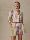 Coastal Poplin Boxer Short - Sunset Parade