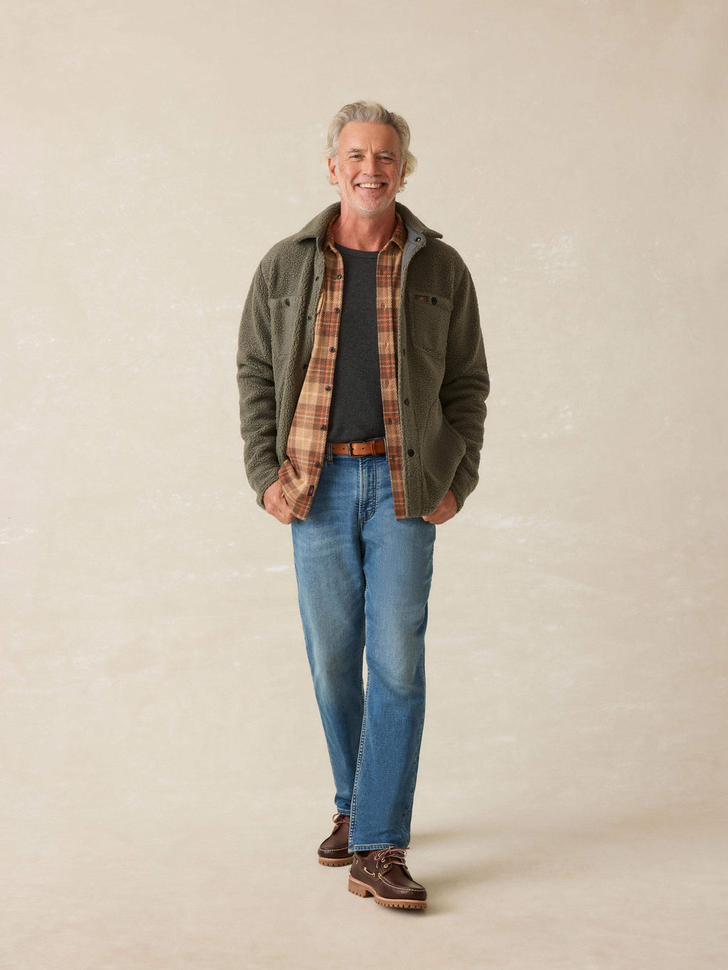 LegendTM Sweater Shirt - Cedar Sands Plaid