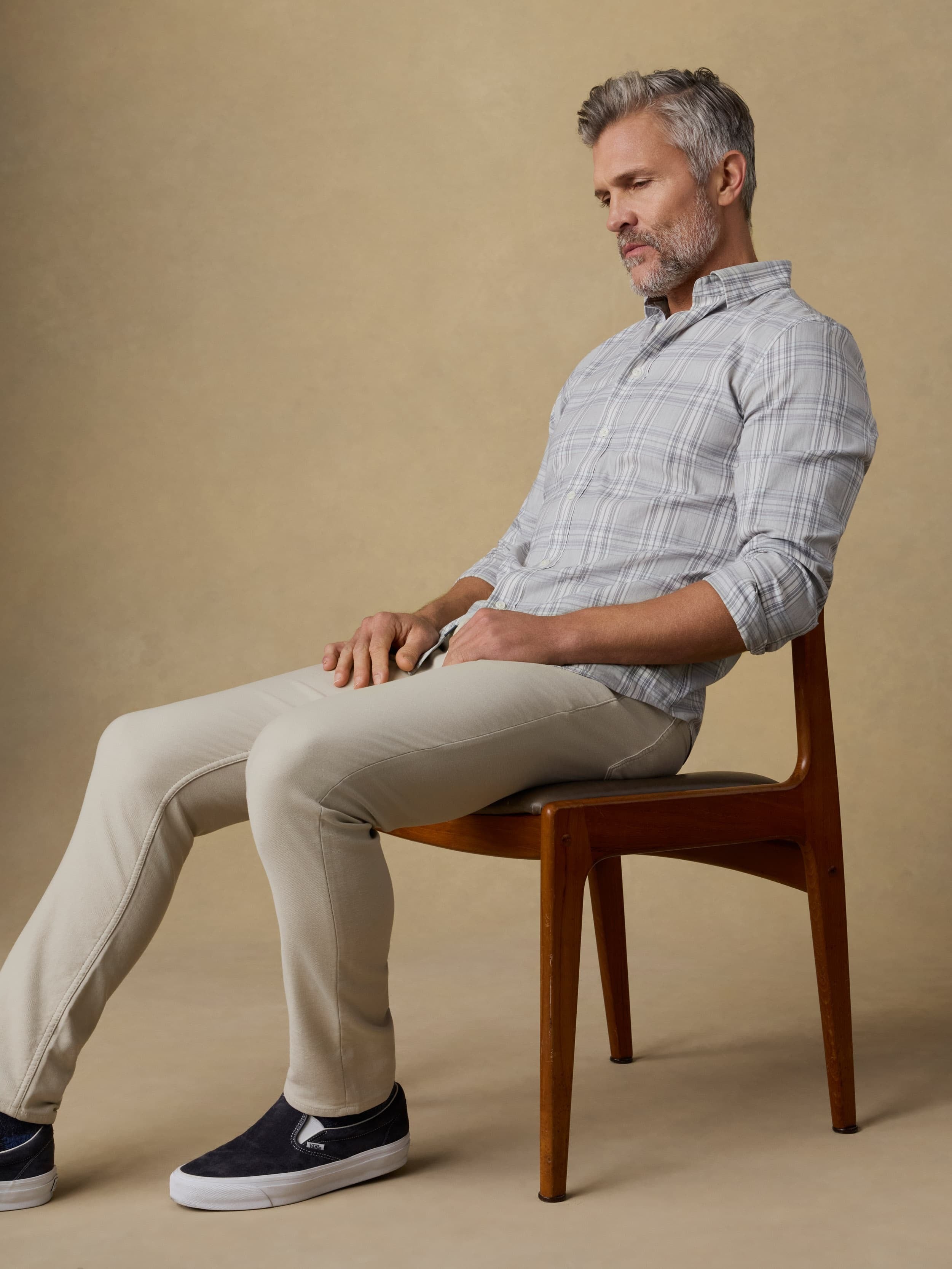 The MovementTM Shirt - Grey Cloud Plaid