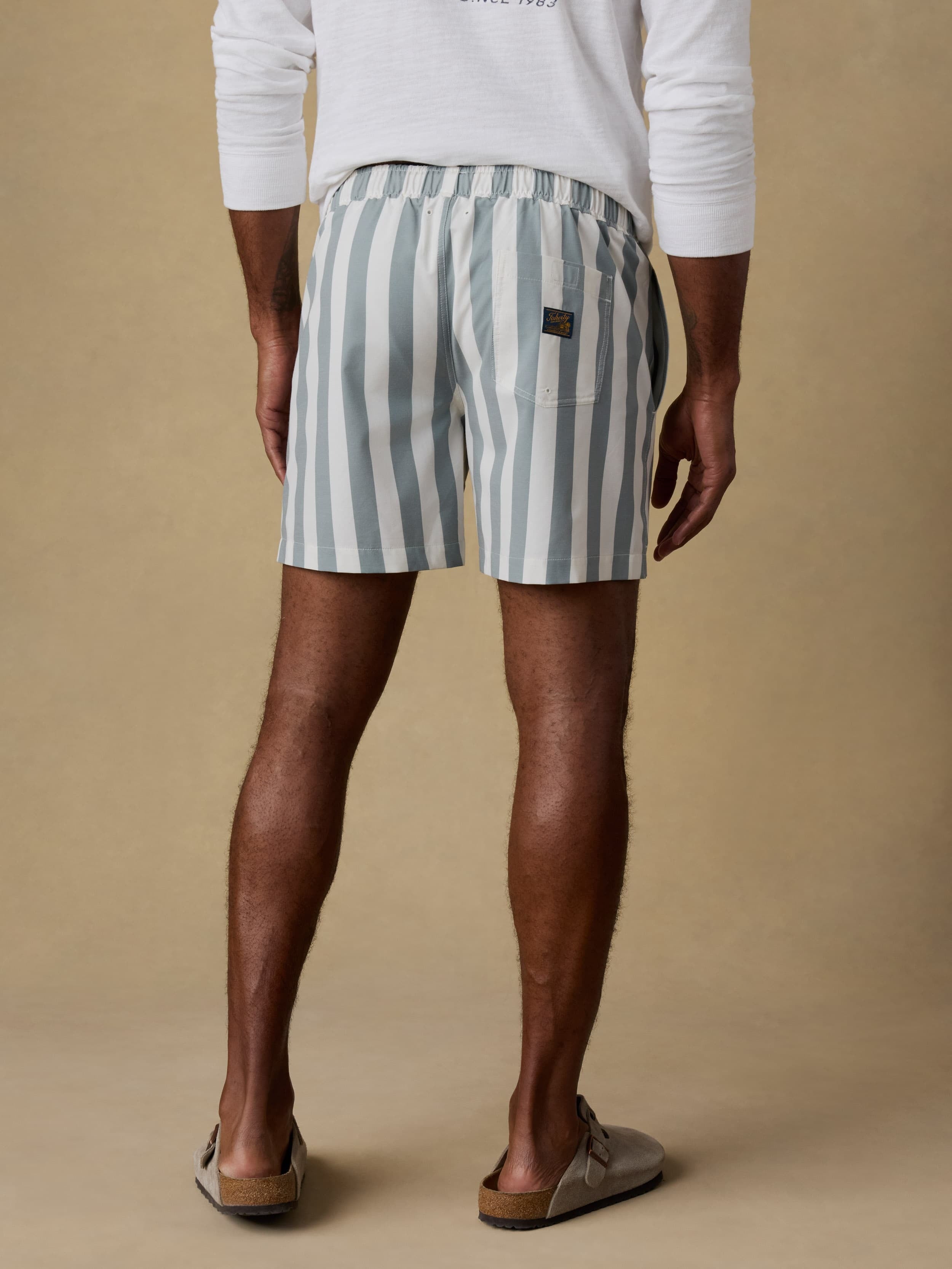 All DayTM Trunk (6") - Sage Awning Stripe
