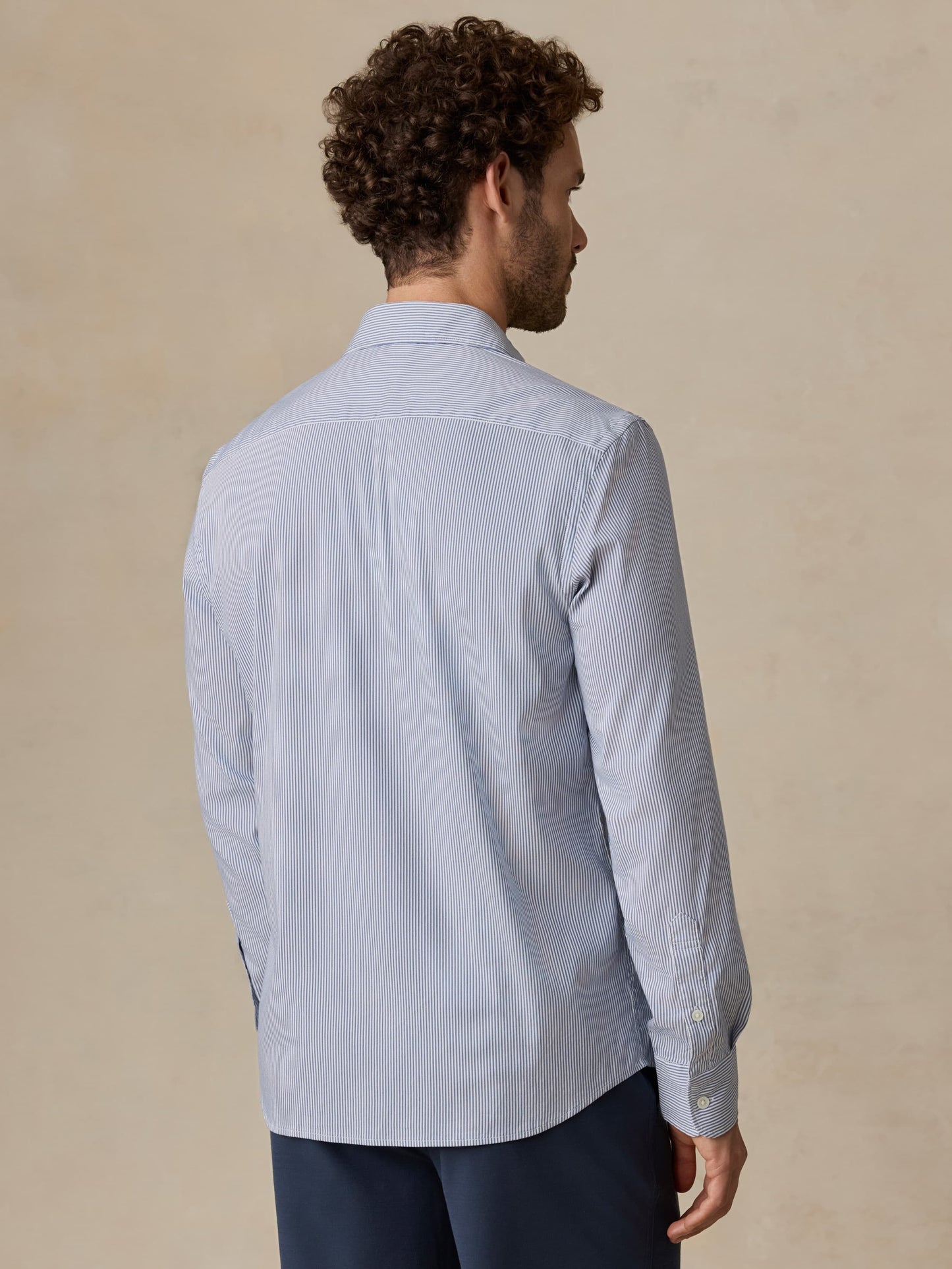 The MovementTM Shirt - Sapphire Cloud Stripe