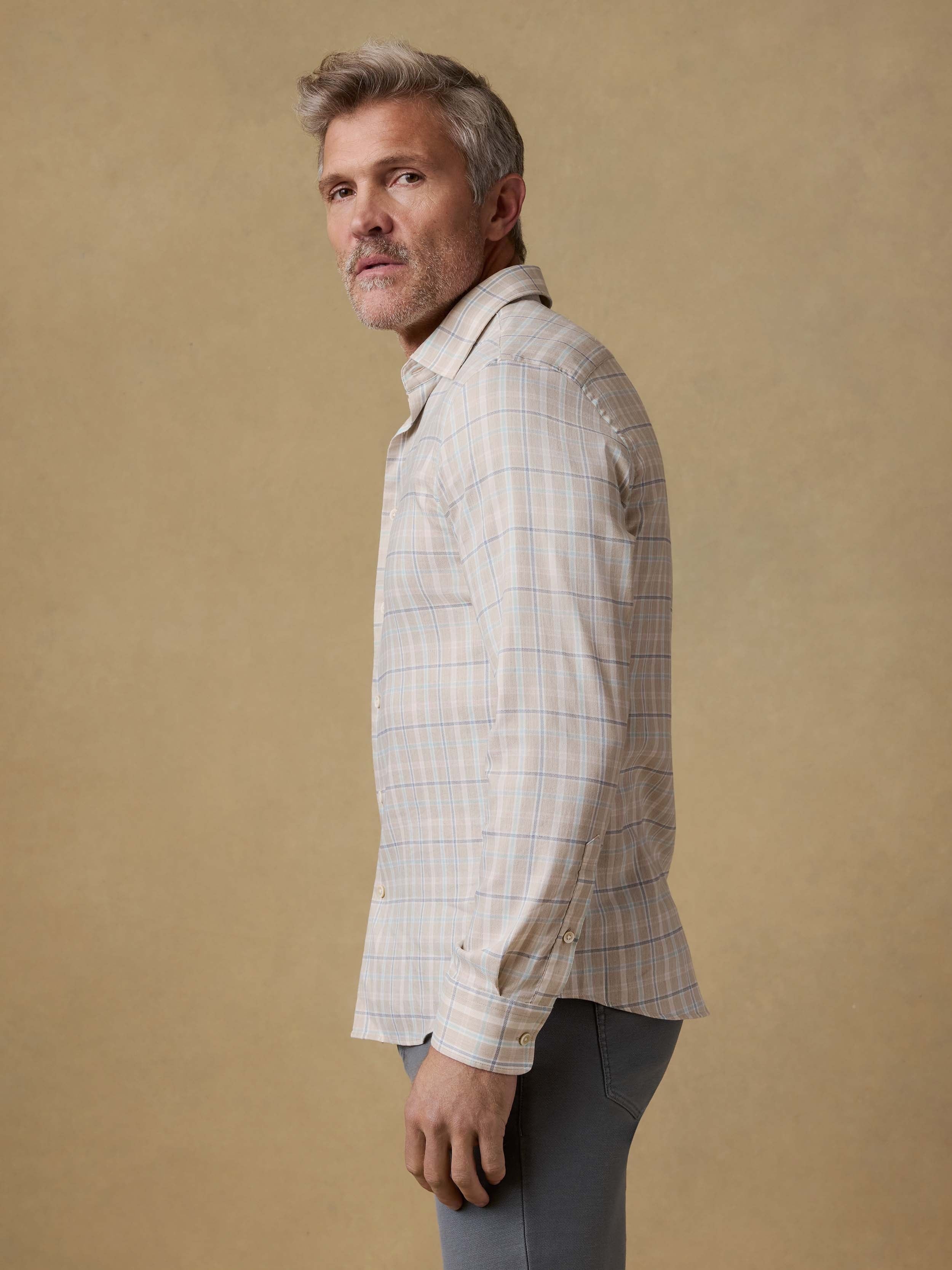 MovementTM Monterey Shirt - Sandy Reef Plaid