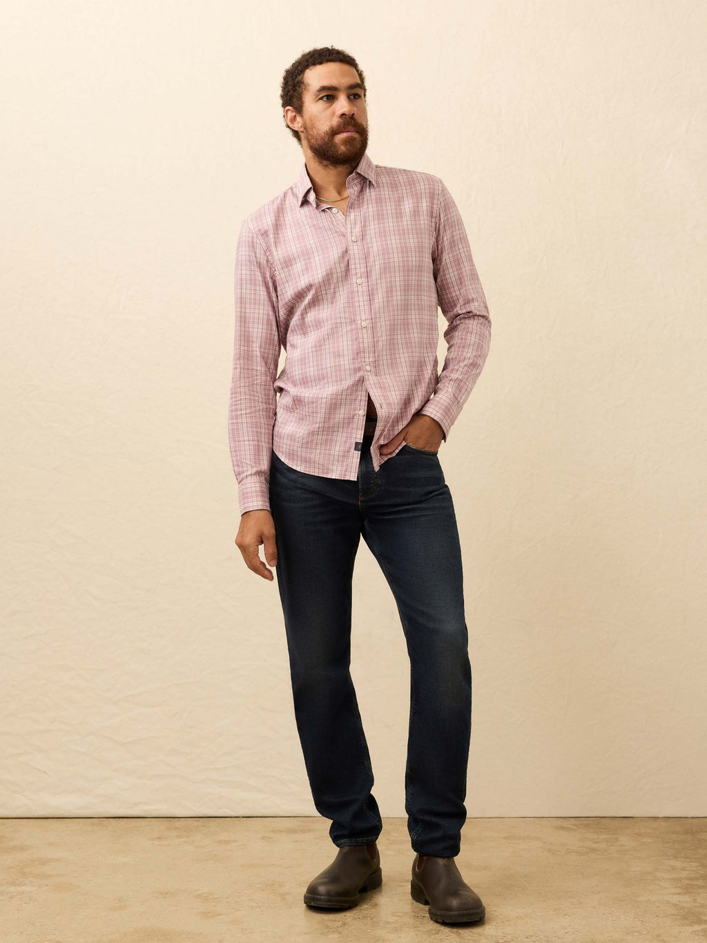 The MovementTM Shirt - Plum Cloud Plaid