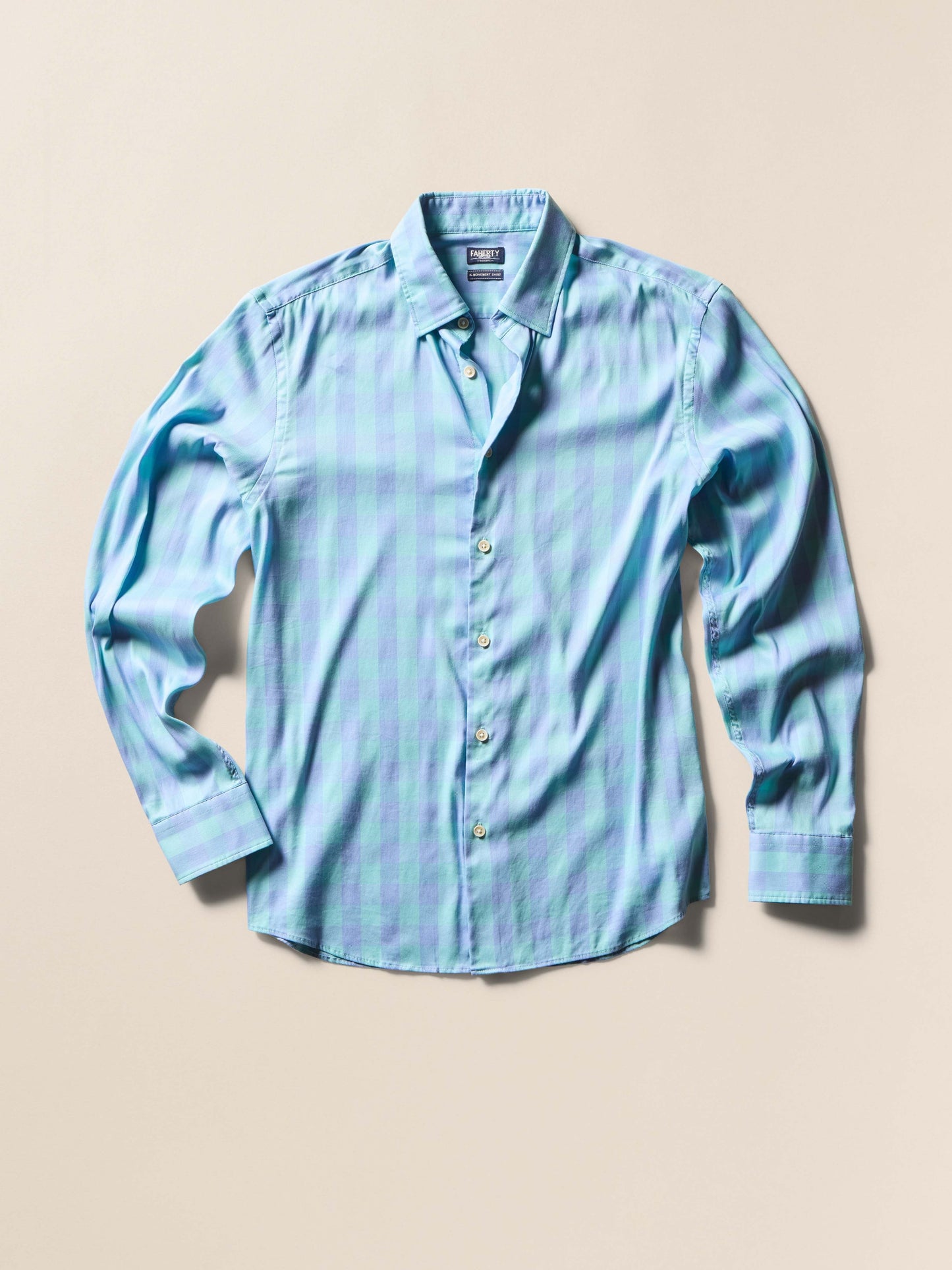 MovementTM Monterey Shirt - Lagoon Waters Check