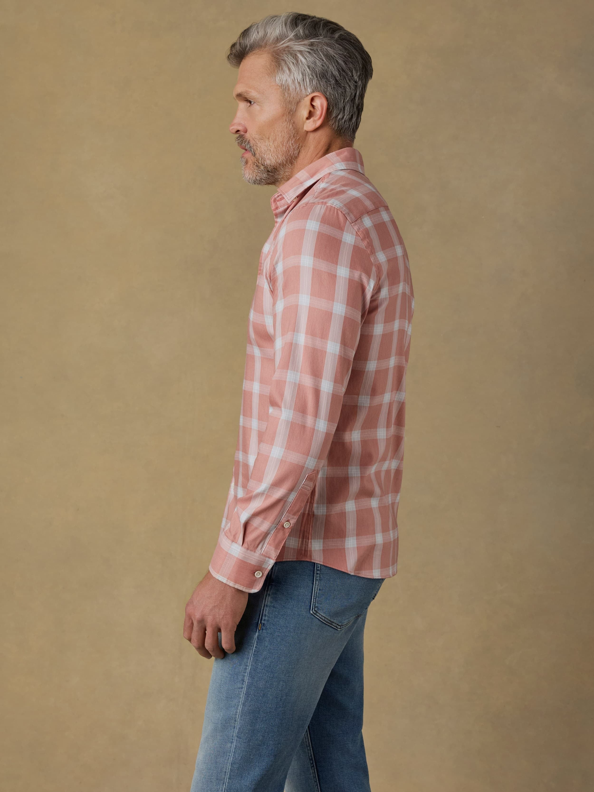 MovementTM Monterey Shirt - Desert Dust Plaid
