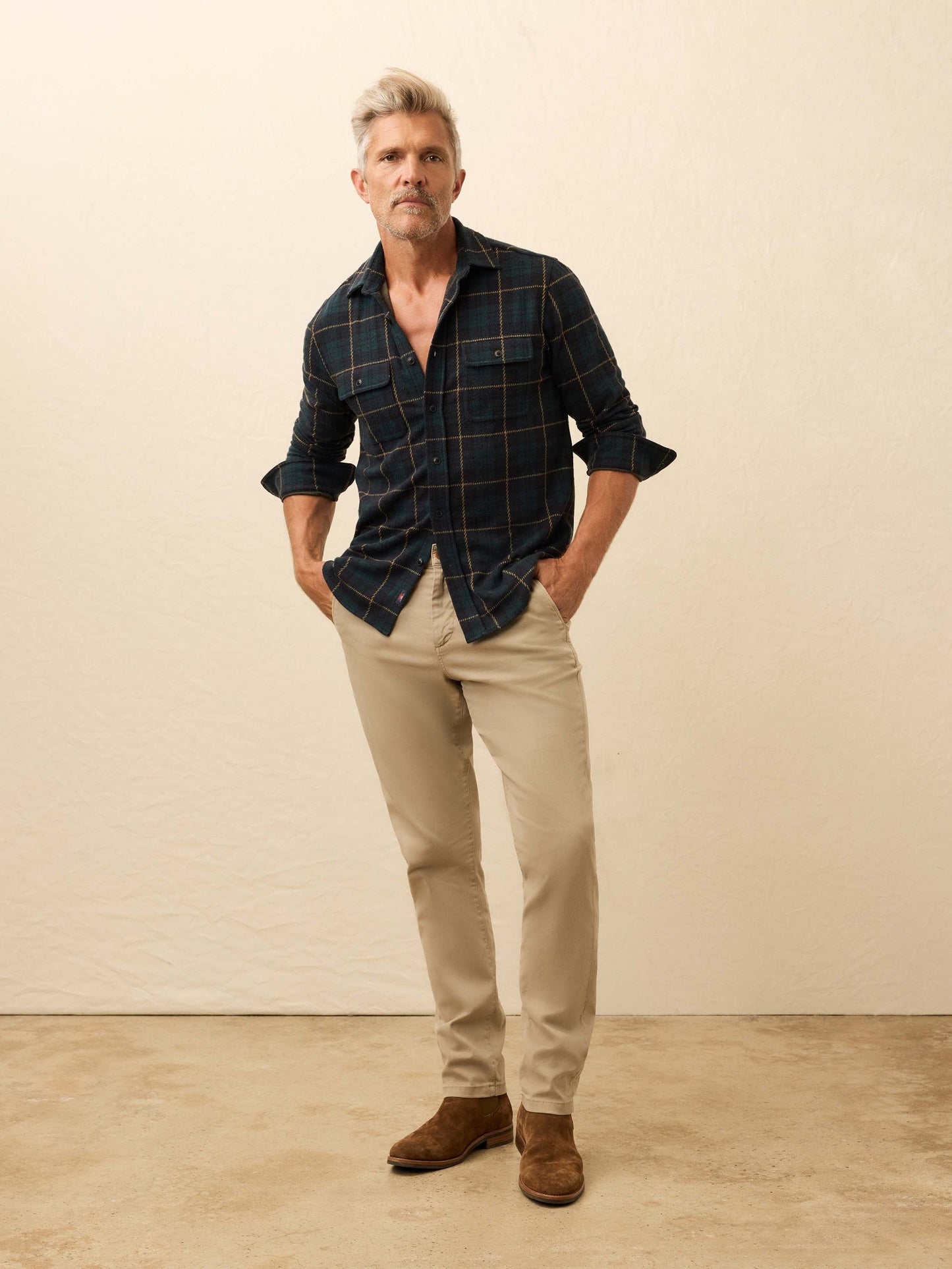 LegendTM Sweater Shirt - Lodge Blackwatch Plaid
