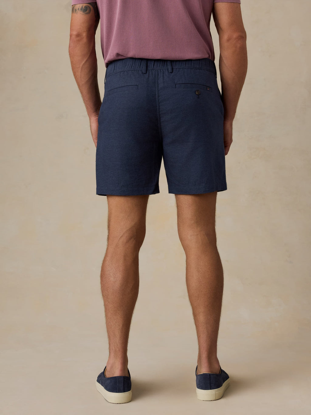 MovementTM Linen Short - Deep Sea Navy
