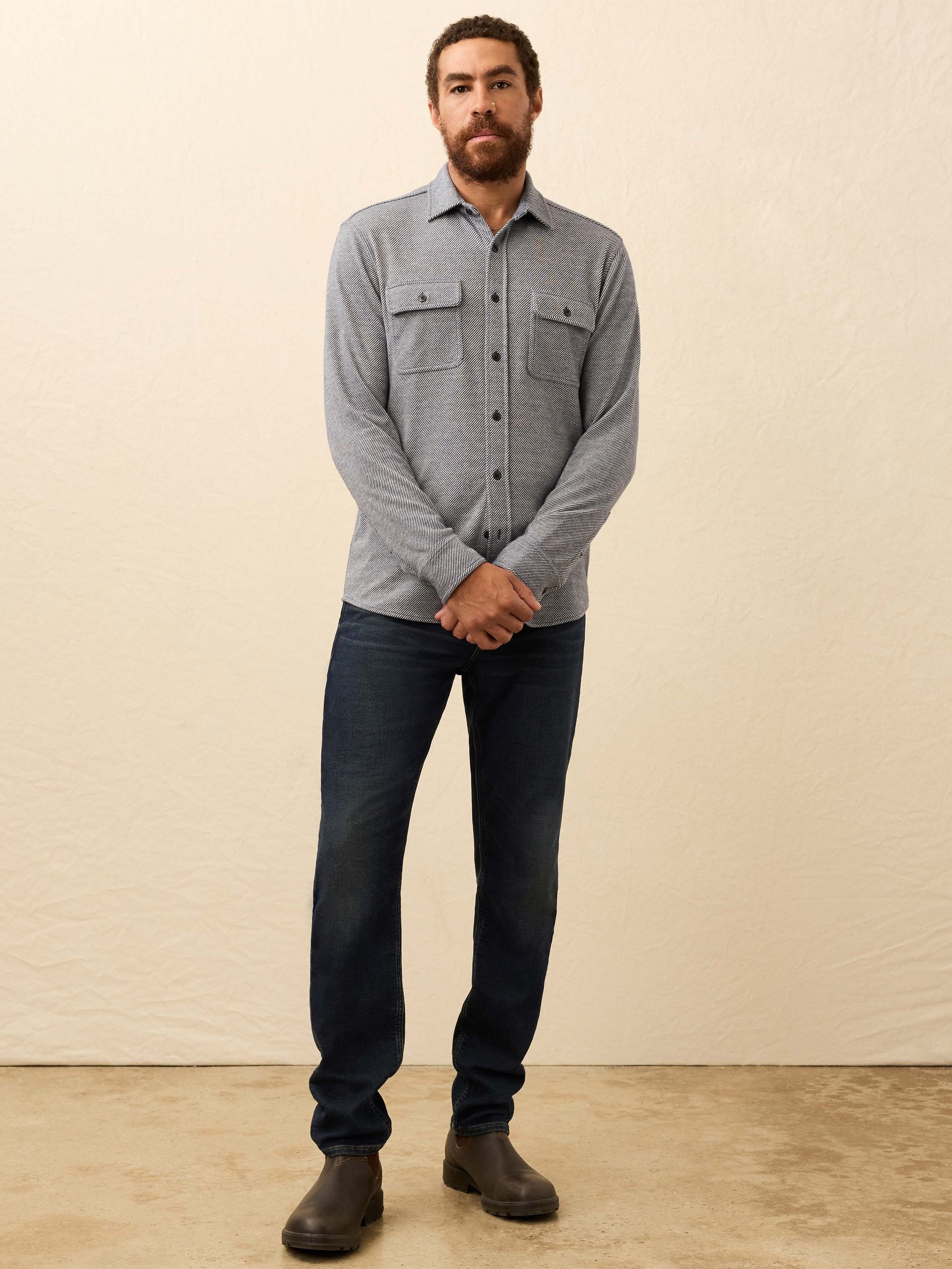 LegendTM Sweater Shirt - Navy Ink Twill