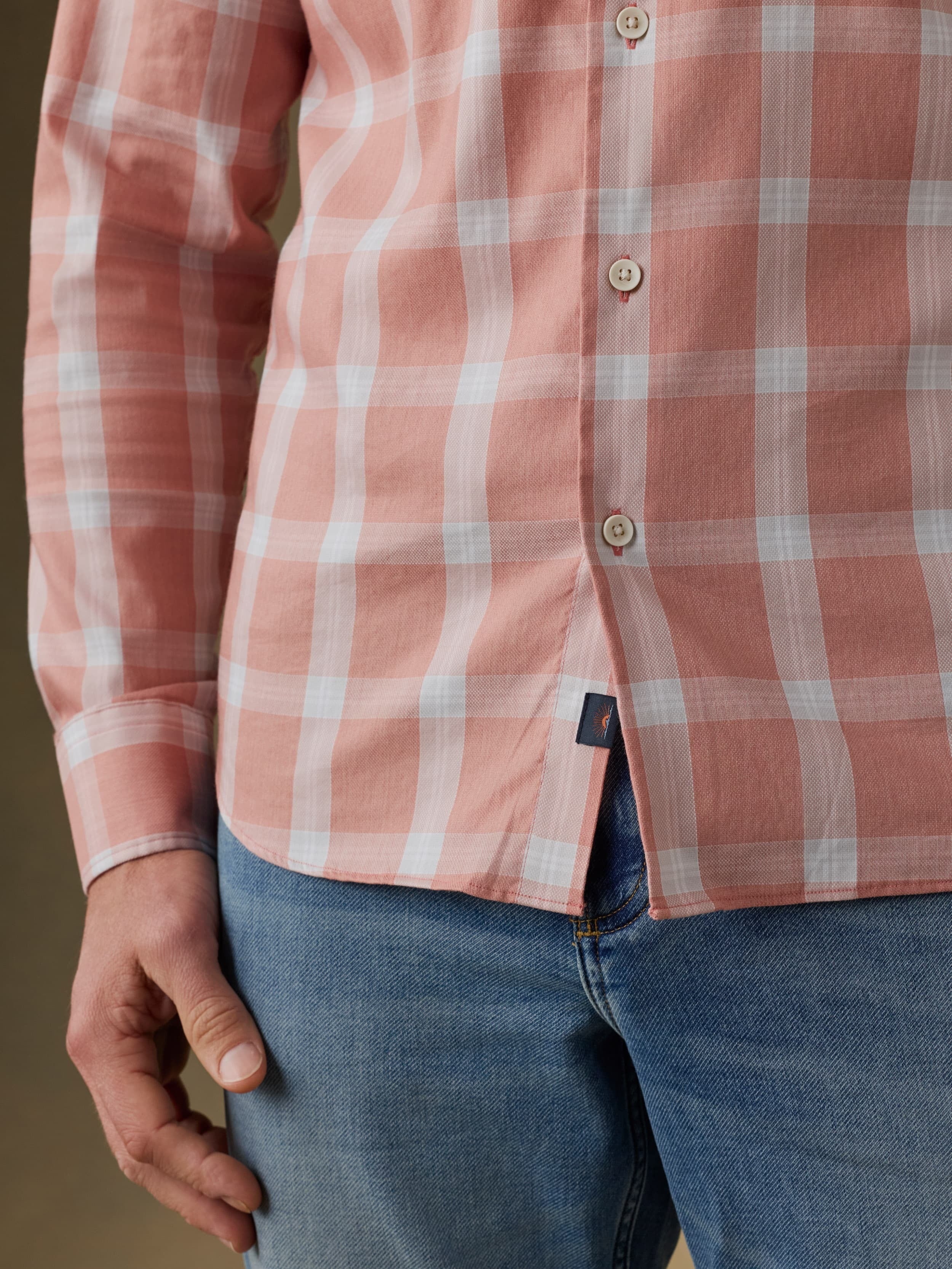 MovementTM Monterey Shirt - Desert Dust Plaid