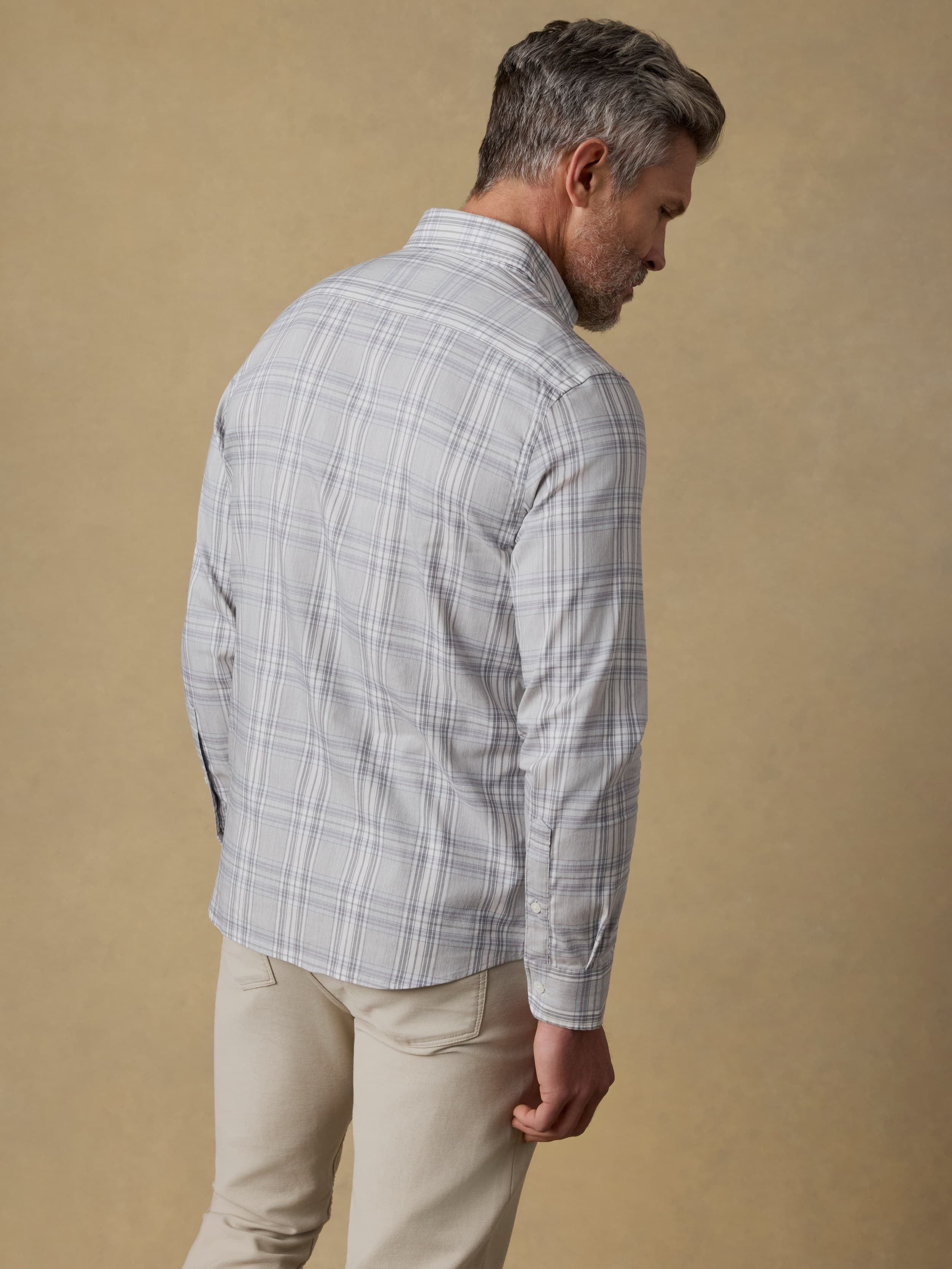 The MovementTM Shirt - Grey Cloud Plaid