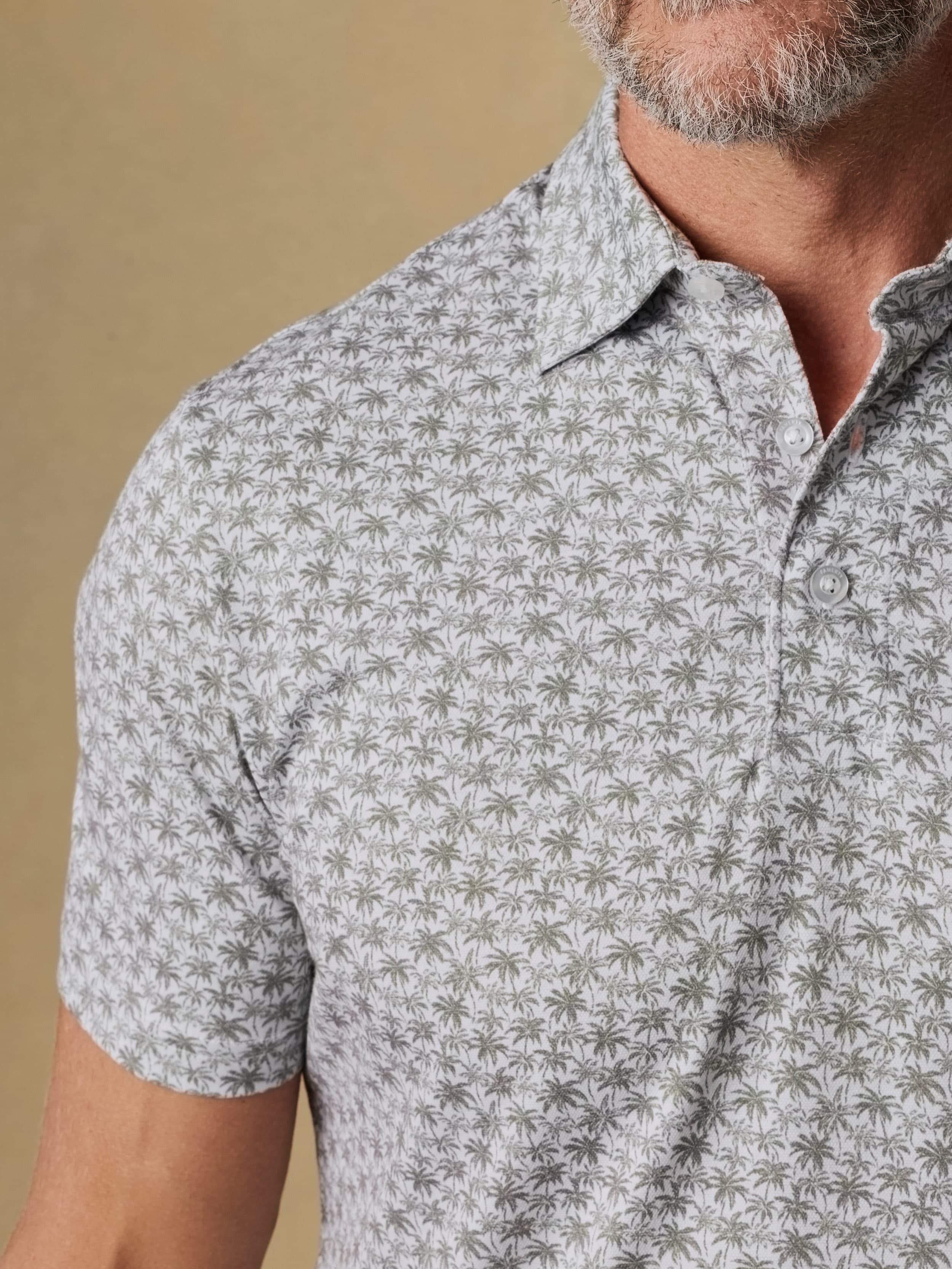 Short-Sleeve MovementTM Pique Polo - Olive Palm Beach