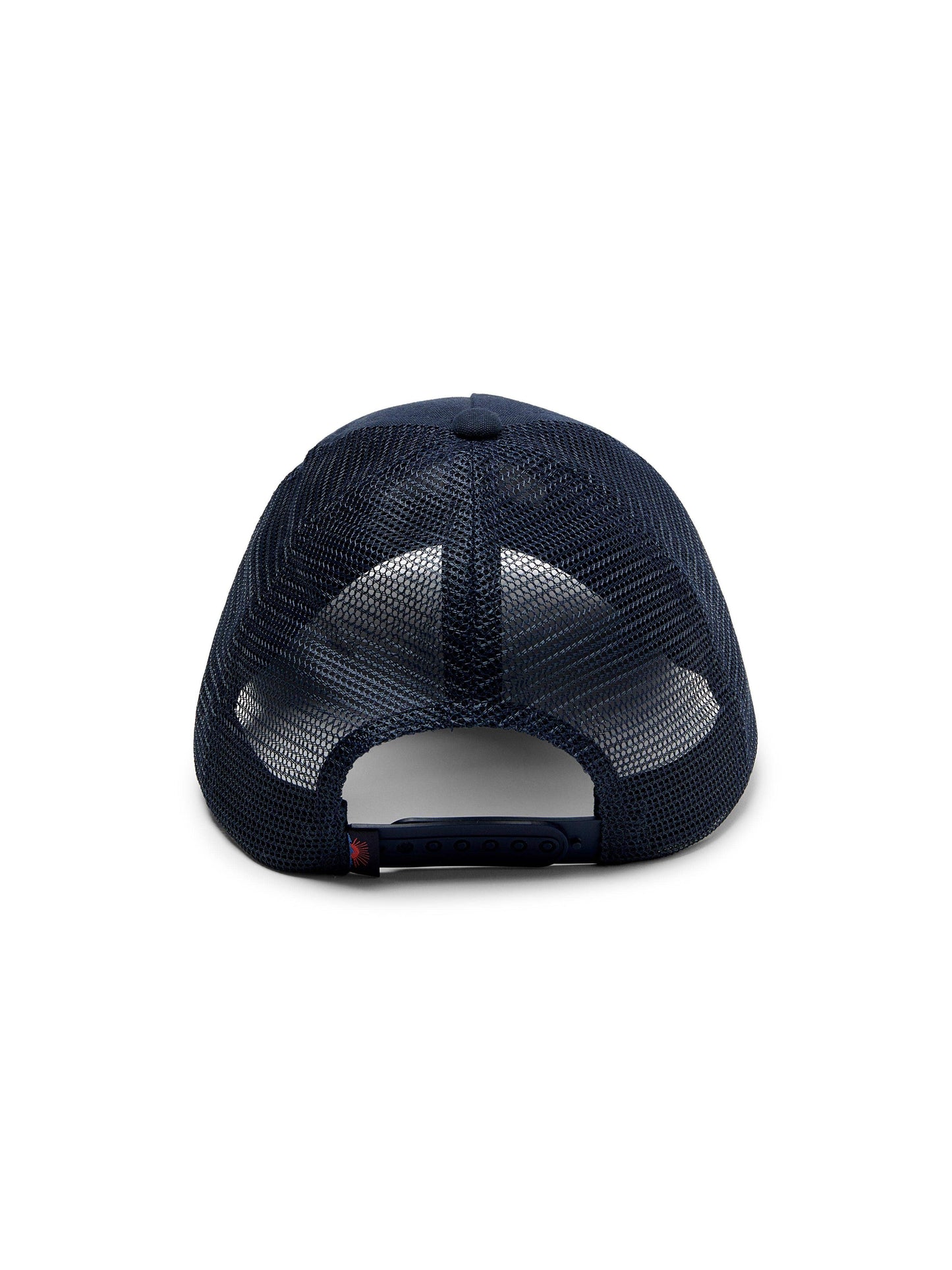 New York Retro Sun And Waves Trucker - Navy Navy