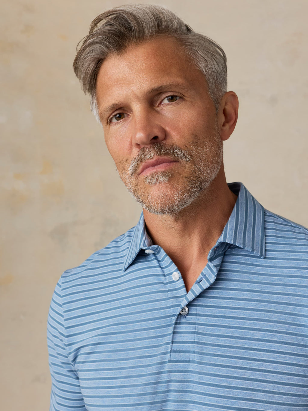 Short-Sleeve MovementTM Polo - Creek Falls Stripe