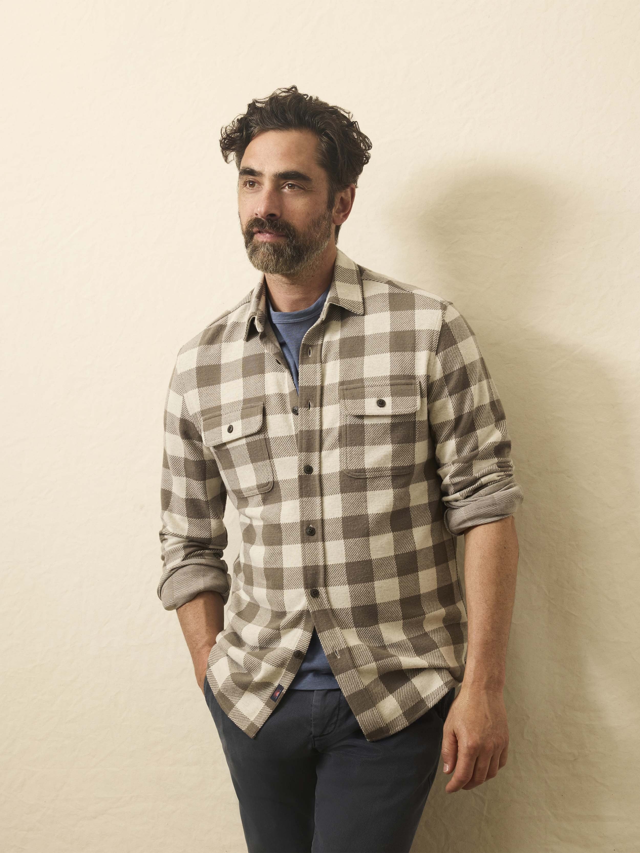 LegendTM Sweater Shirt - Brown Oat Buffalo