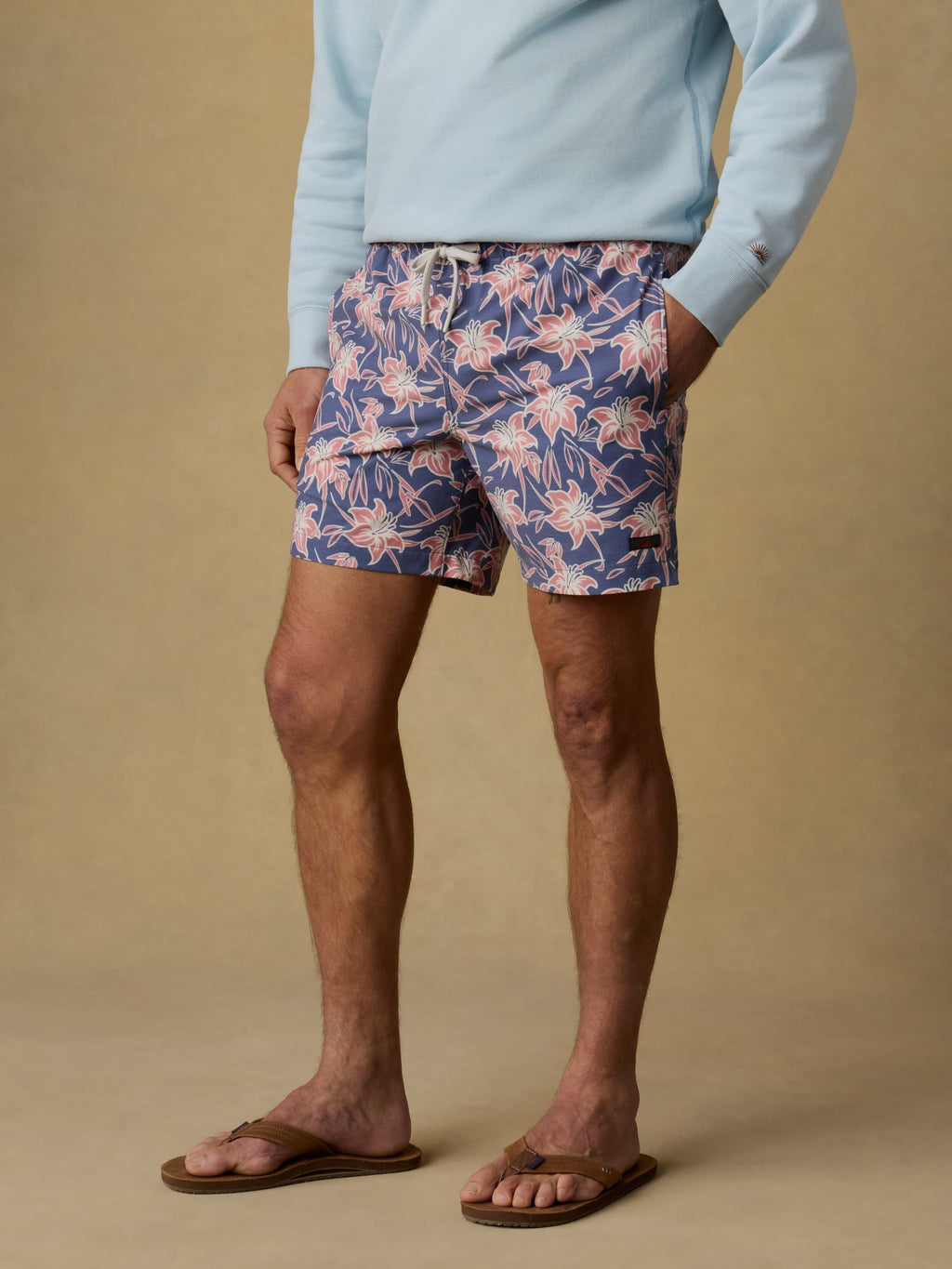 All DayTM Trunk (6") - Navy Red Lotus