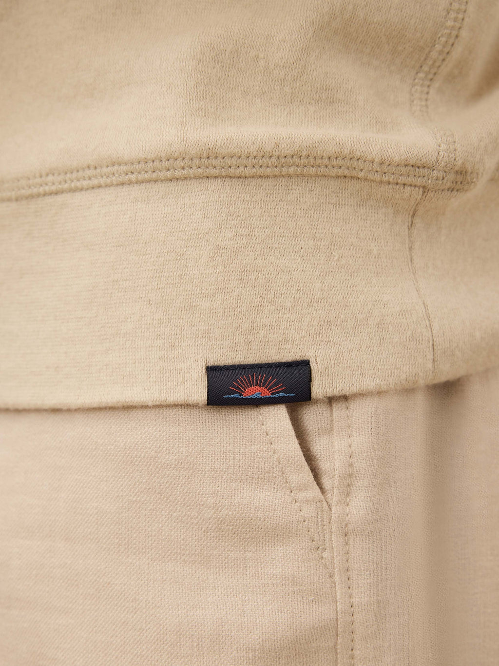 LegendTM Sweater Hoodie - Winter Oat Surf Stripe