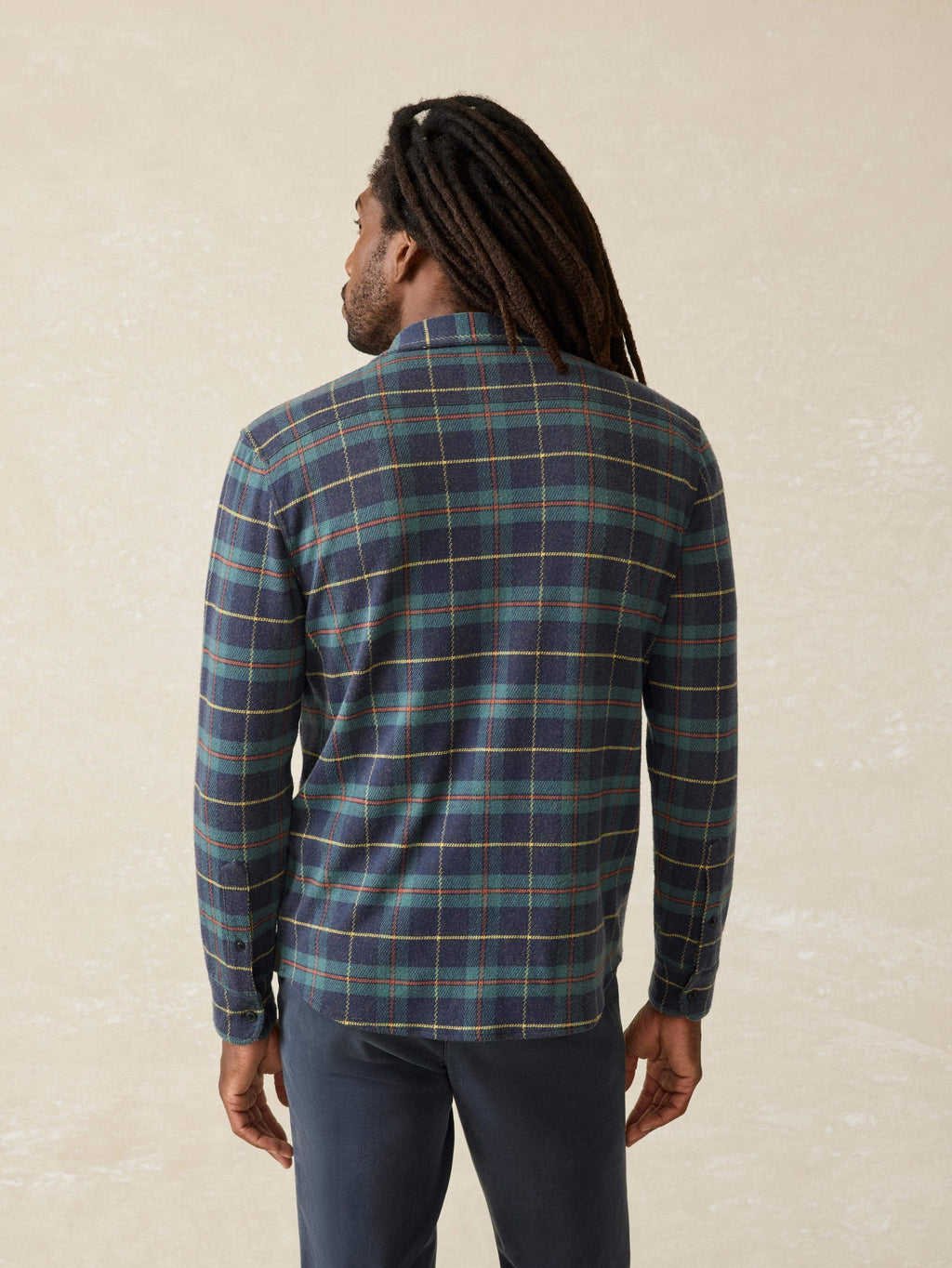 LegendTM Sweater Shirt - Mossy Elm Plaid