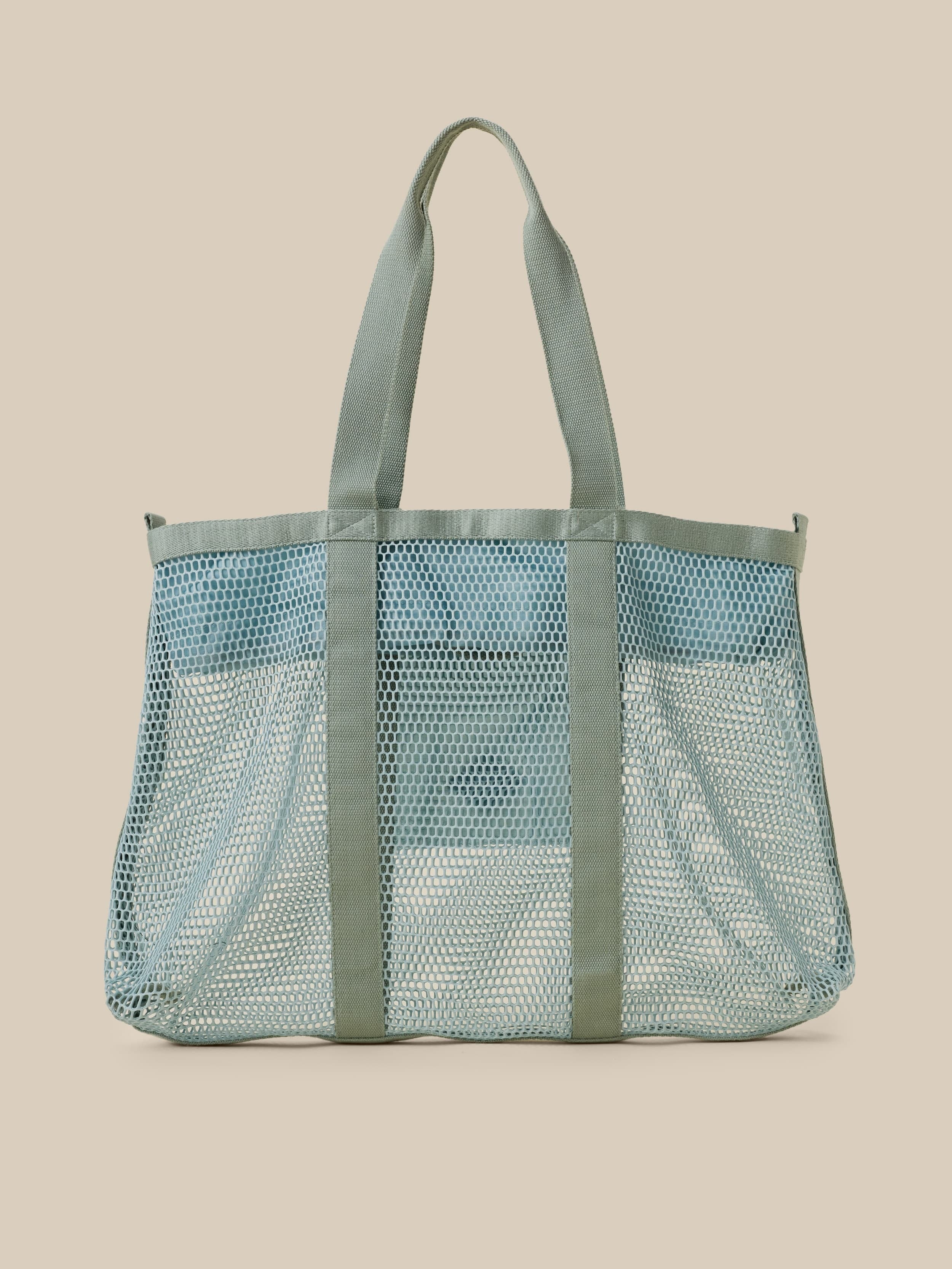 Shorelite Mesh Tote - Seafoam