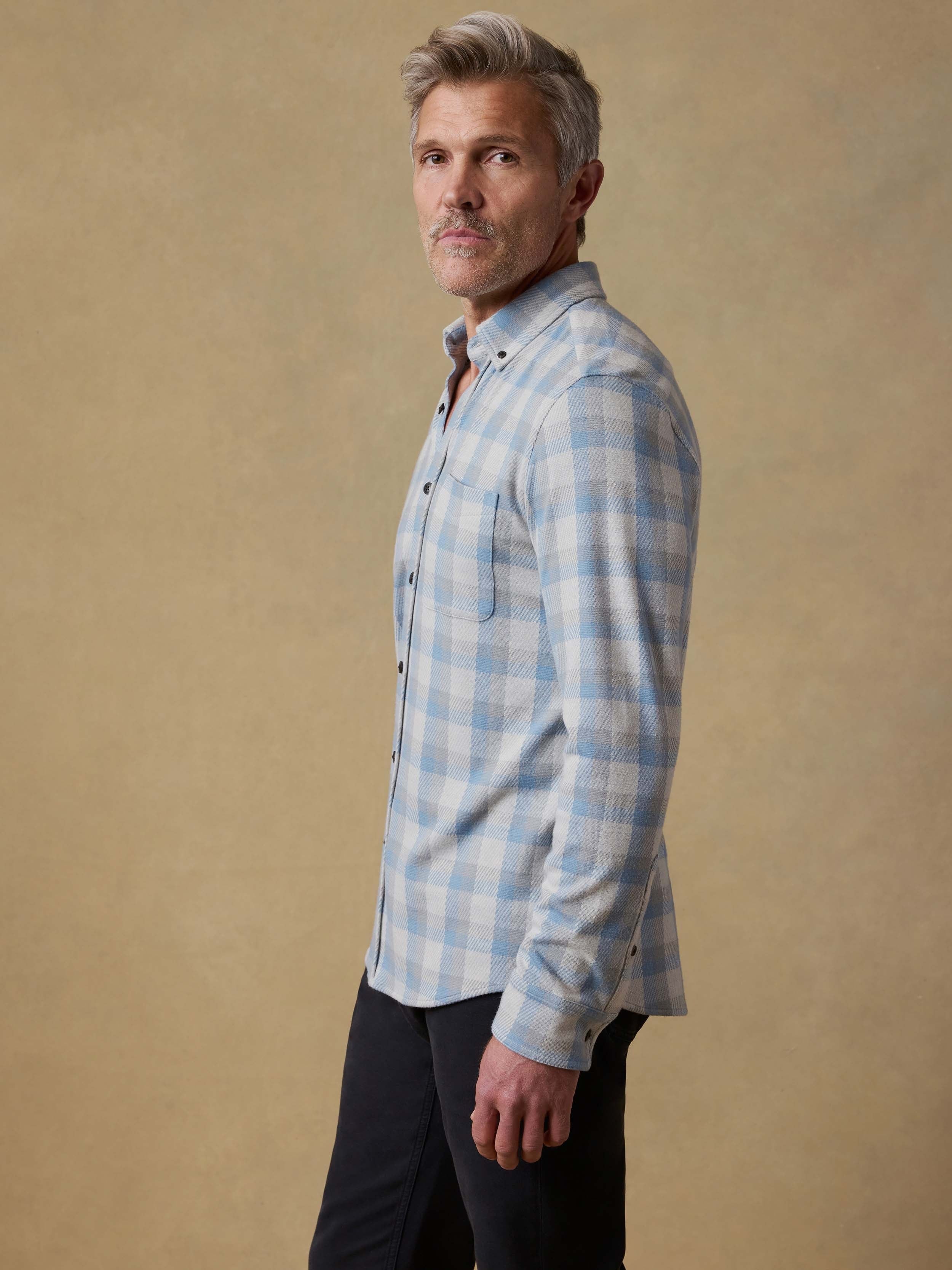 LegendTM Sweater Shirt (Single Pocket) - Duck Creek Plaid