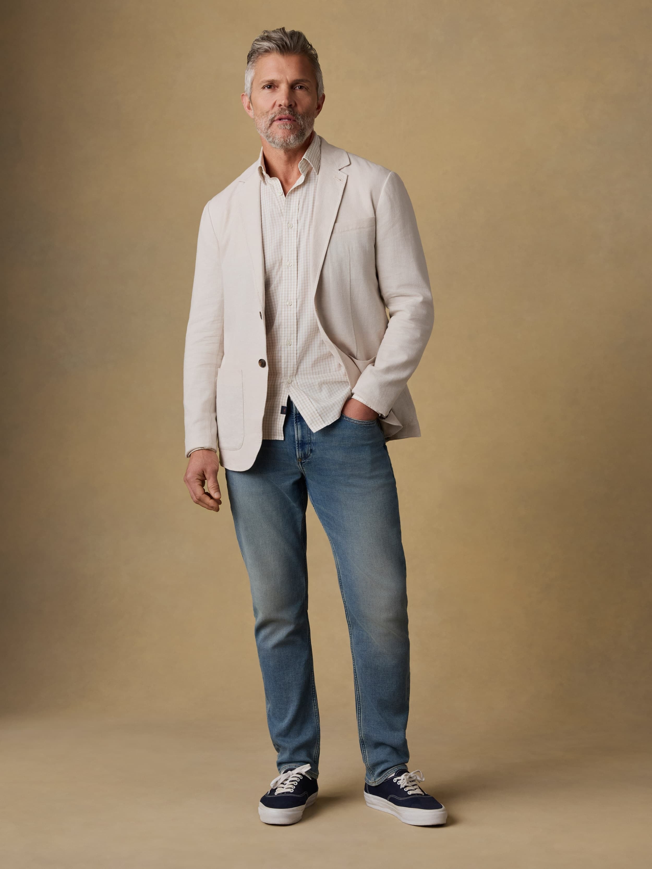 MovementTM Linen Blazer - Dorset Sand