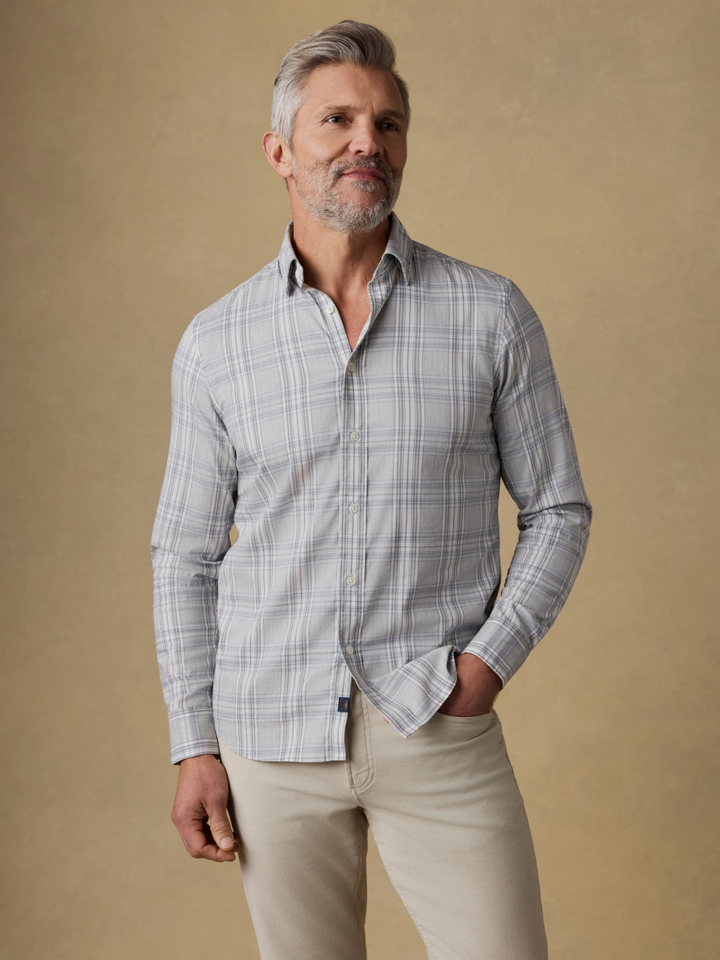 The MovementTM Shirt - Grey Cloud Plaid