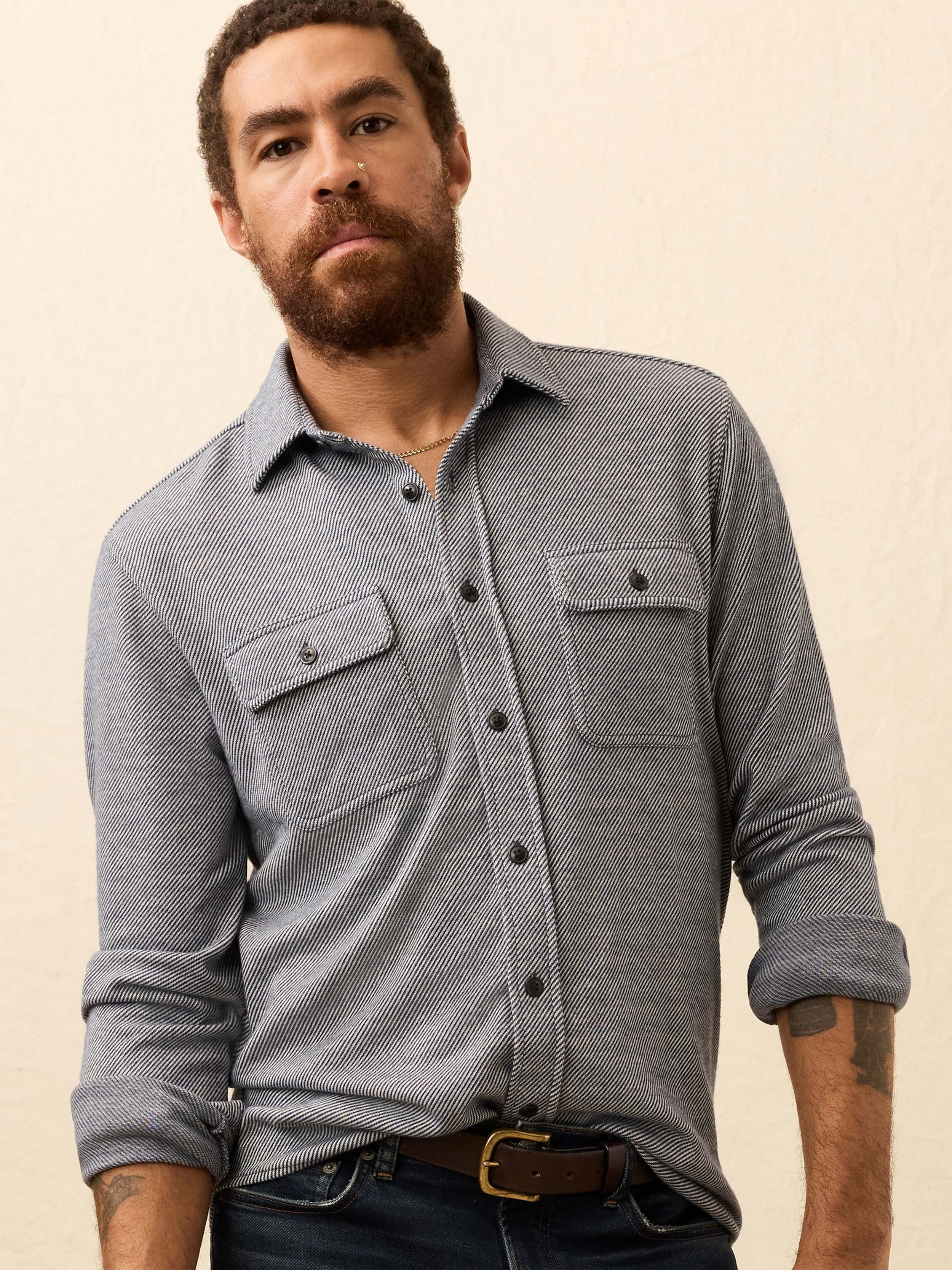 LegendTM Sweater Shirt - Navy Ink Twill