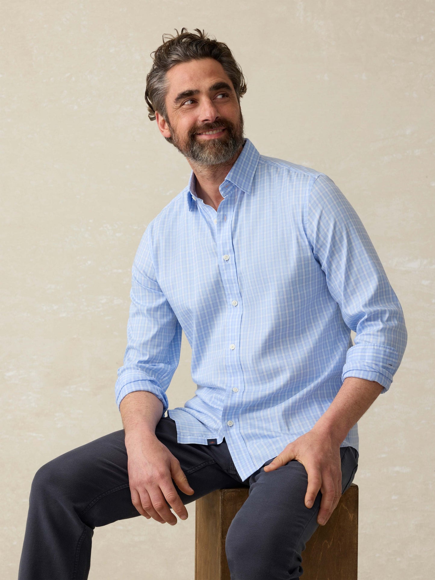 The MovementTM Shirt - Sky Shore Plaid