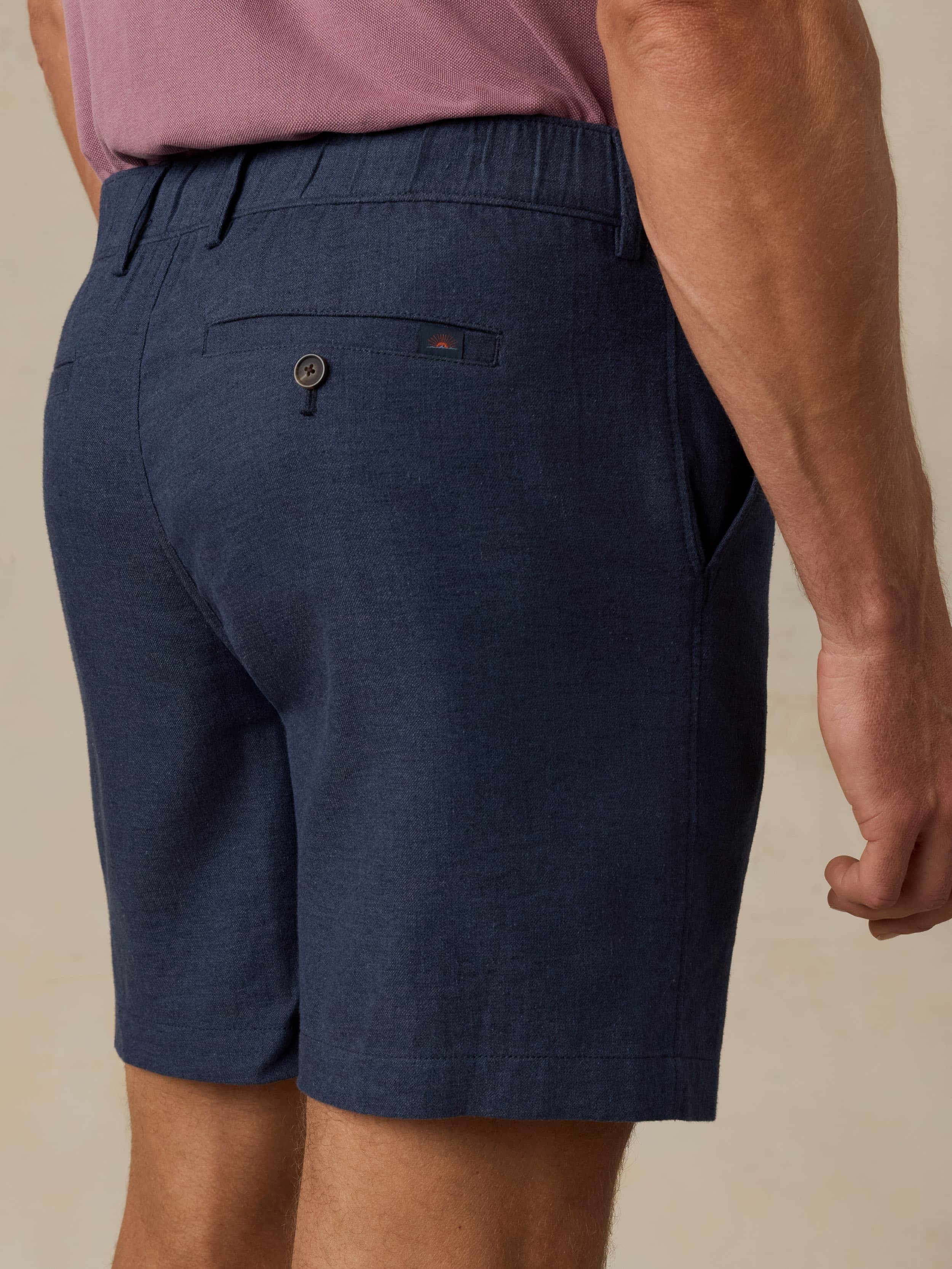 MovementTM Linen Short - Deep Sea Navy