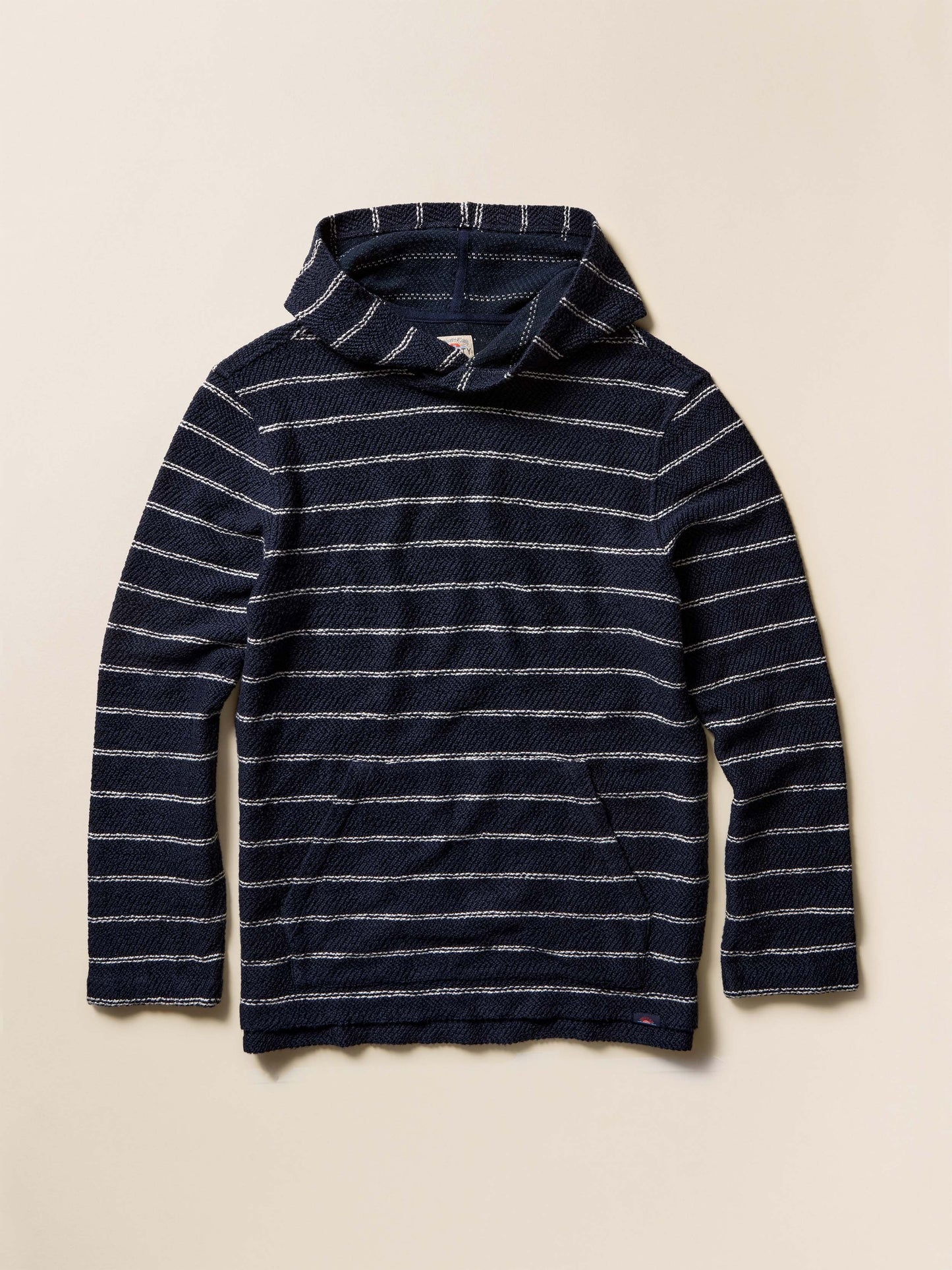 Whitewater Hoodie - Navy Point Stripe