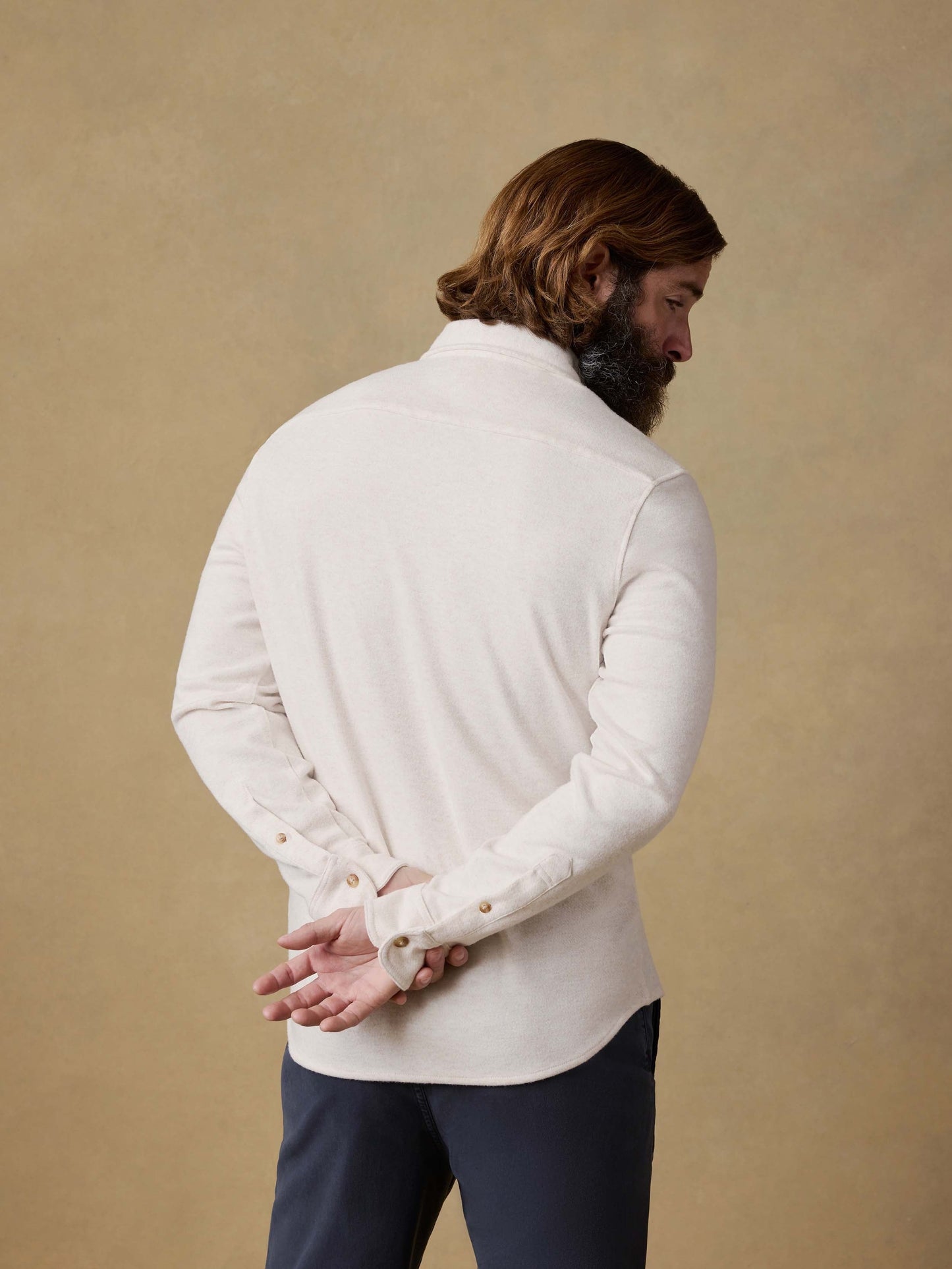LegendTM Sweater Shirt (single Pocket) - Off White
