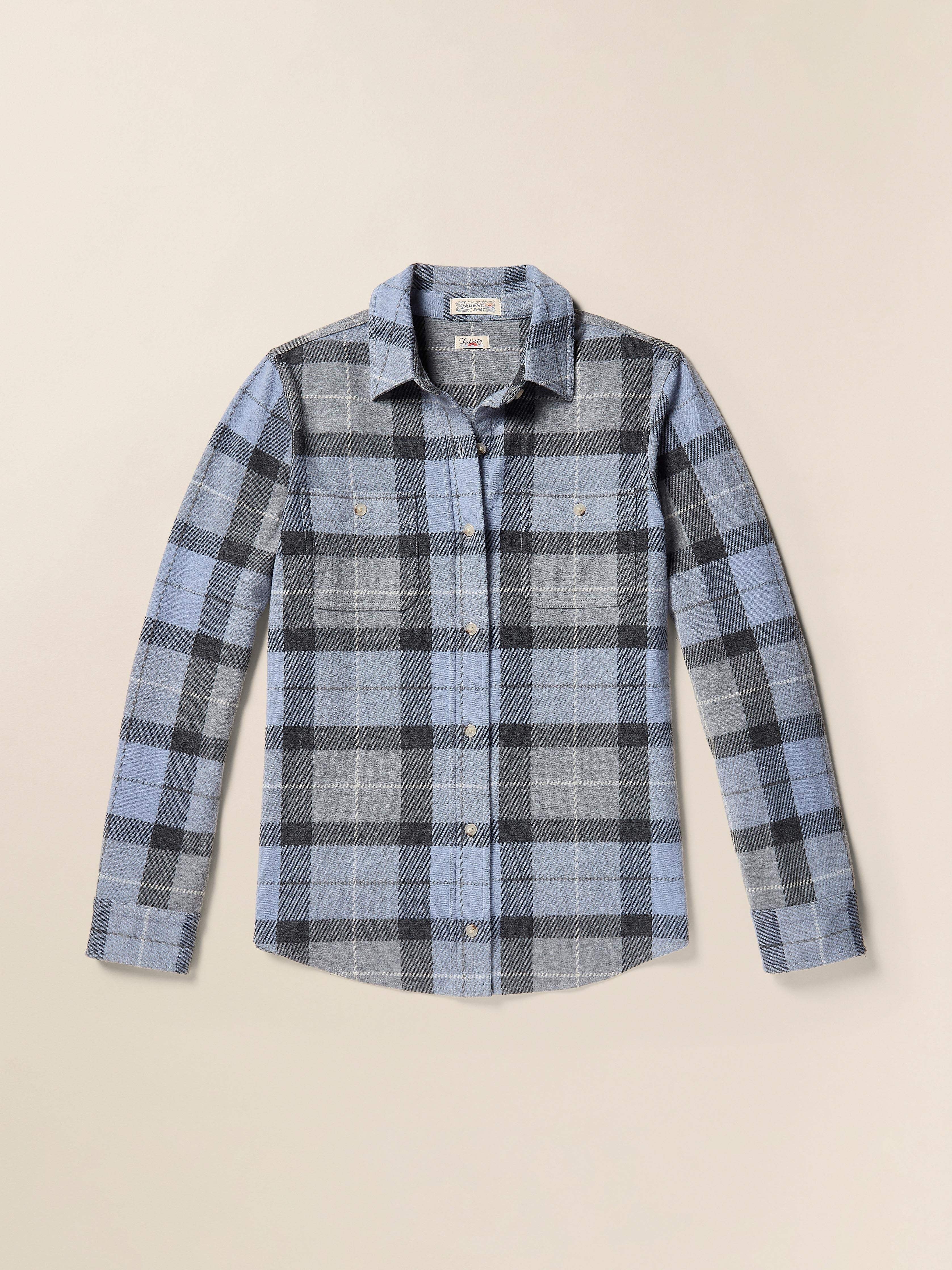 LegendTM Sweater Shirt - True North Plaid