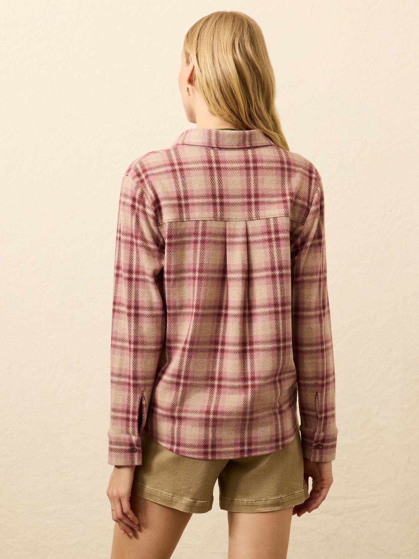 LegendTM Sweater Classic Shirt - Berry Coast Plaid