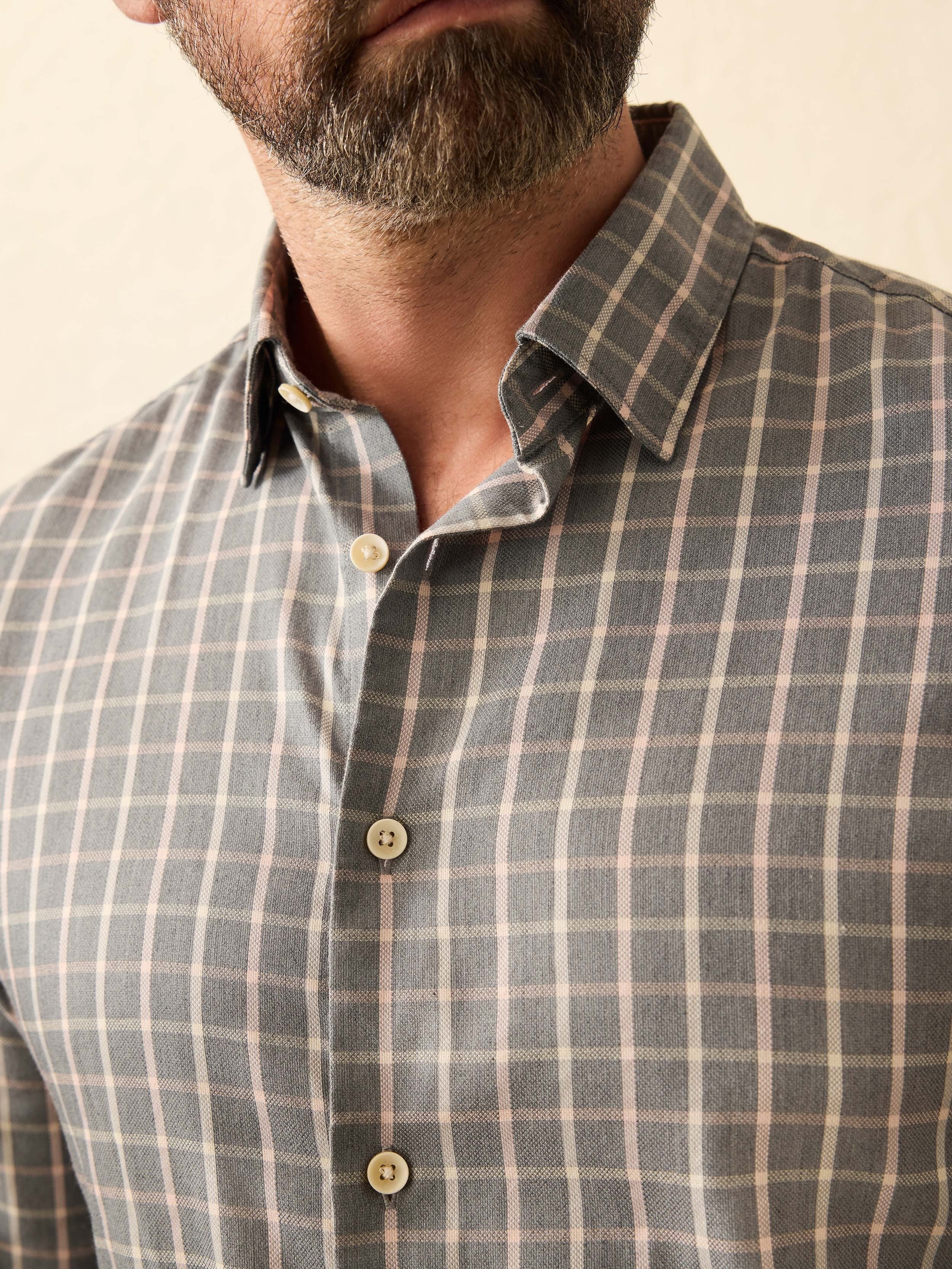 MovementTM Monterey Shirt - Cherry Wood Plaid