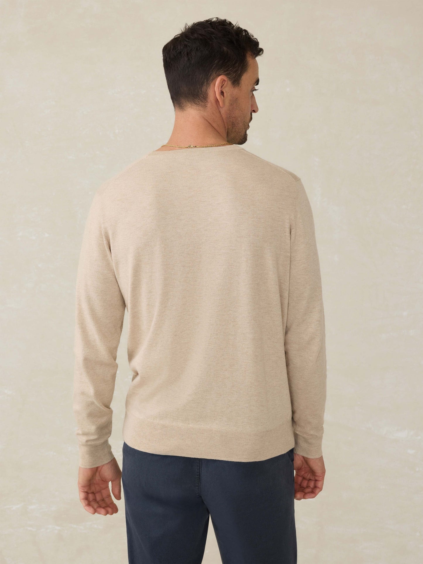 MovementTM Crewneck Sweater - Soft Dune Heather