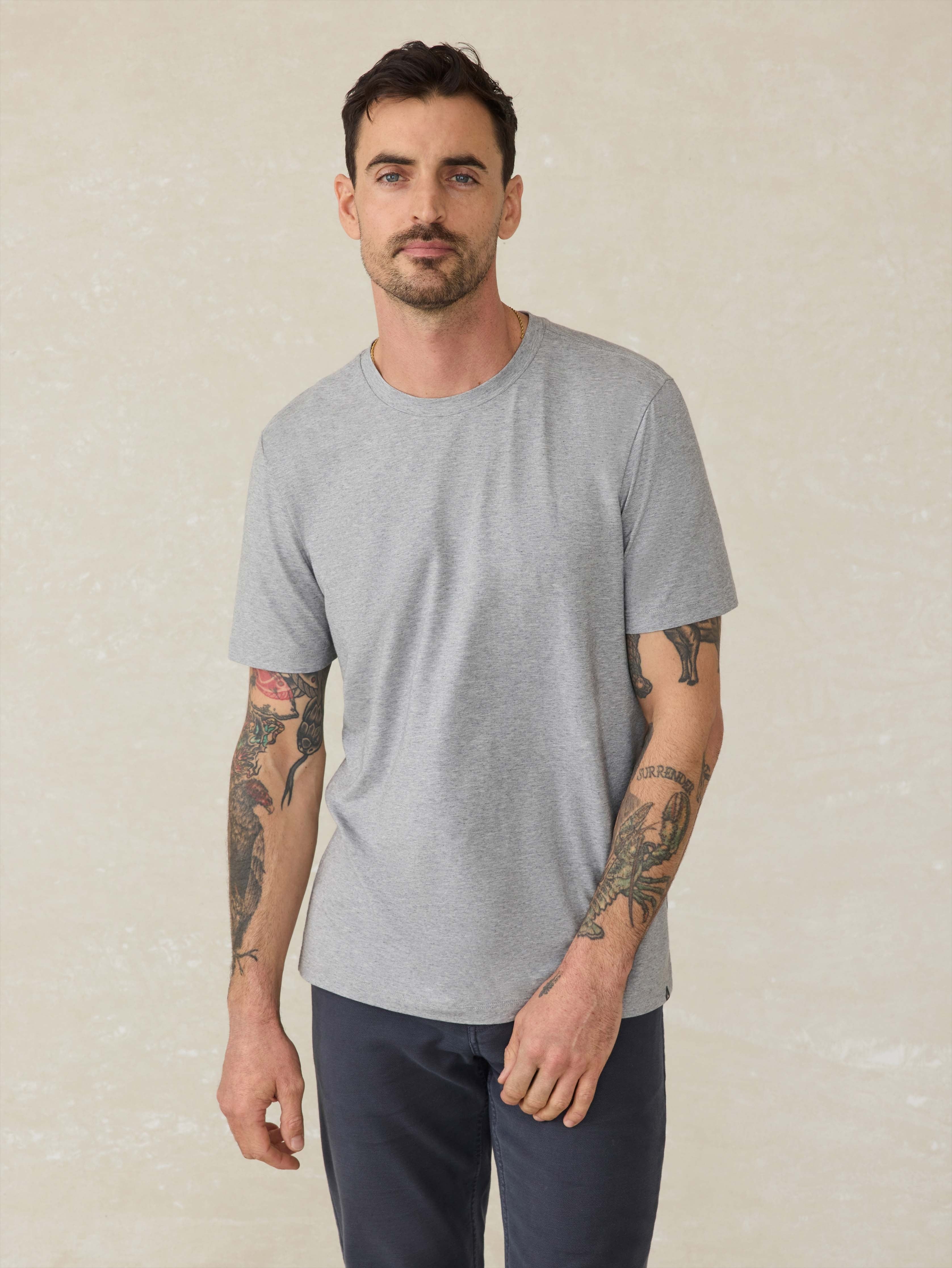 Short-Sleeve MovementTM T-shirt - Rainier Grey Heather