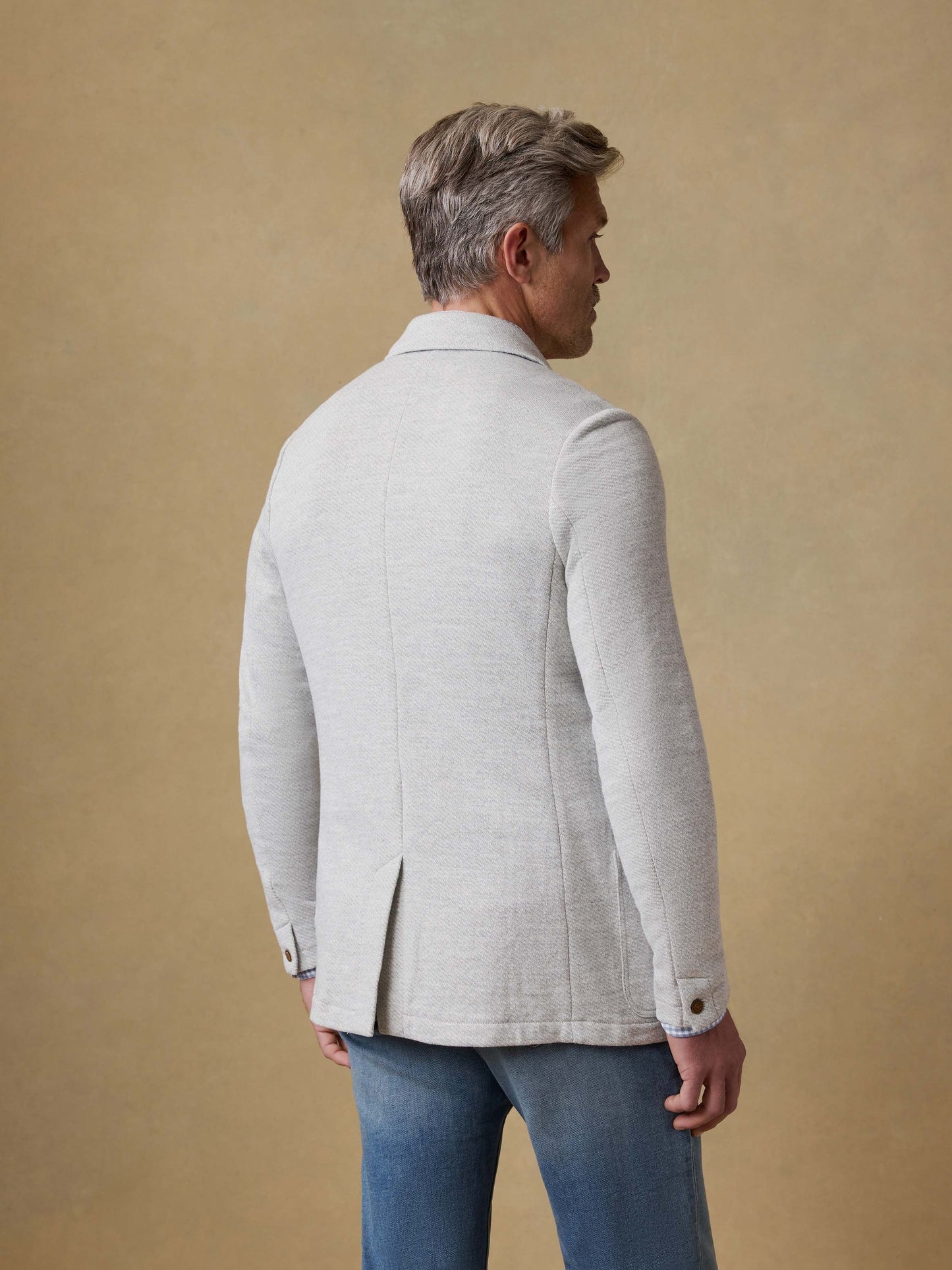 Inlet Knit Blazer (Tall) - Heather Grey