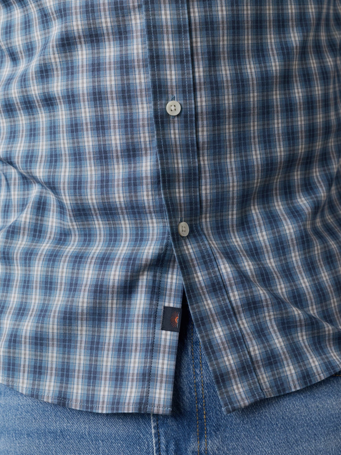 The MovementTM Shirt - Azure Night Plaid