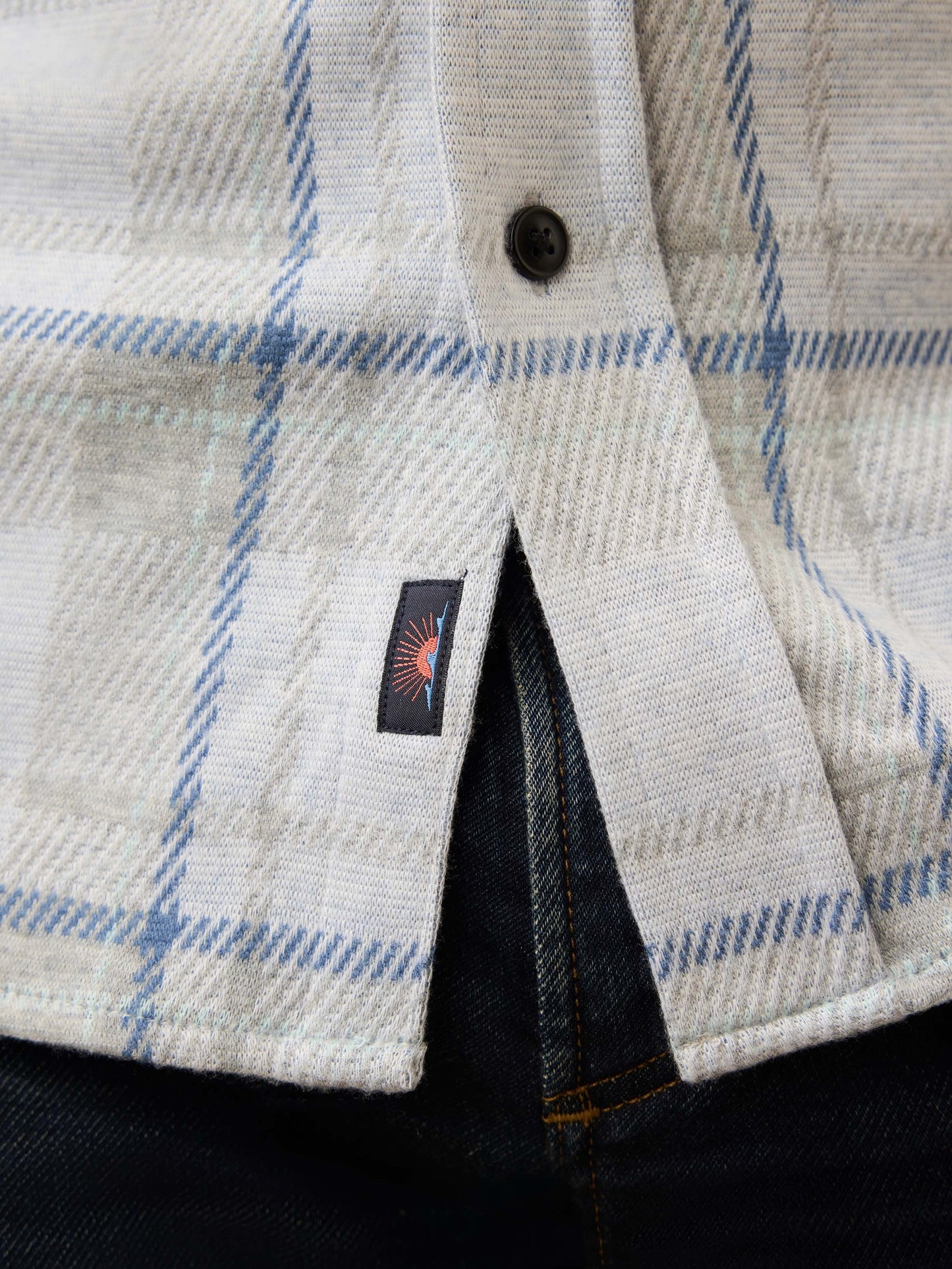 LegendTM Sweater Shirt - Maine Sky Plaid
