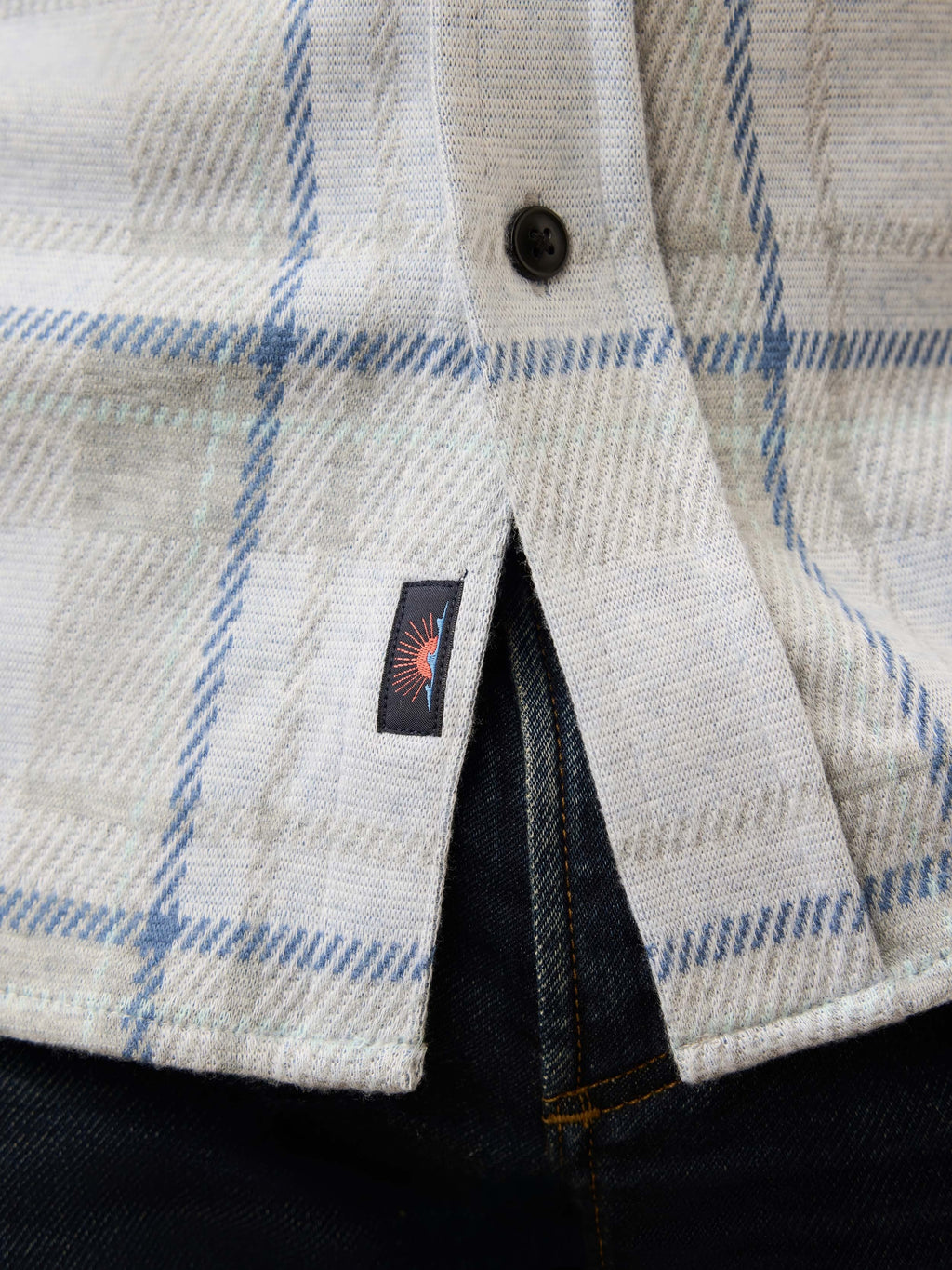 LegendTM Sweater Shirt - Maine Sky Plaid