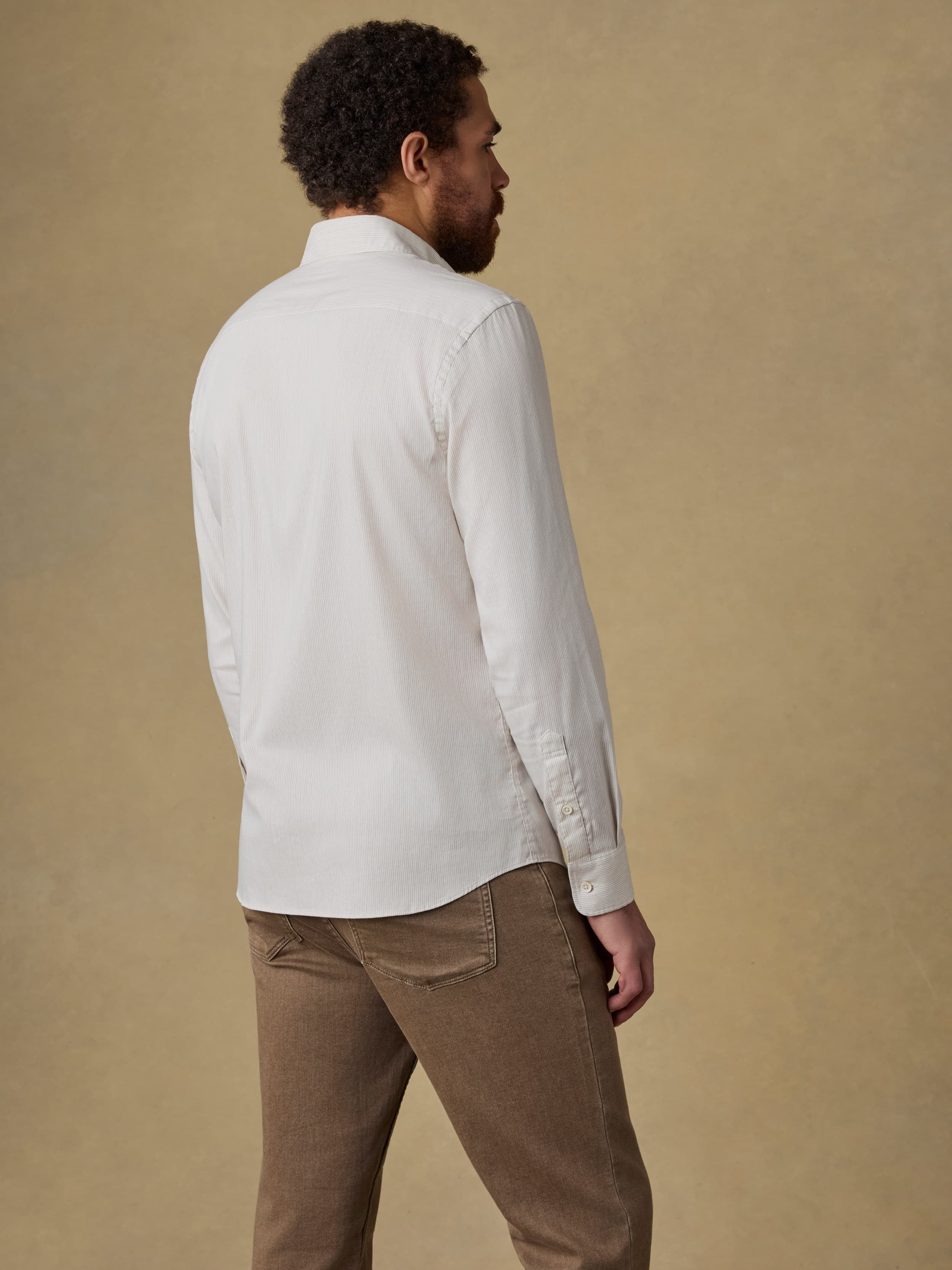 MovementTM Monterey Shirt - Wood Wall Stripe