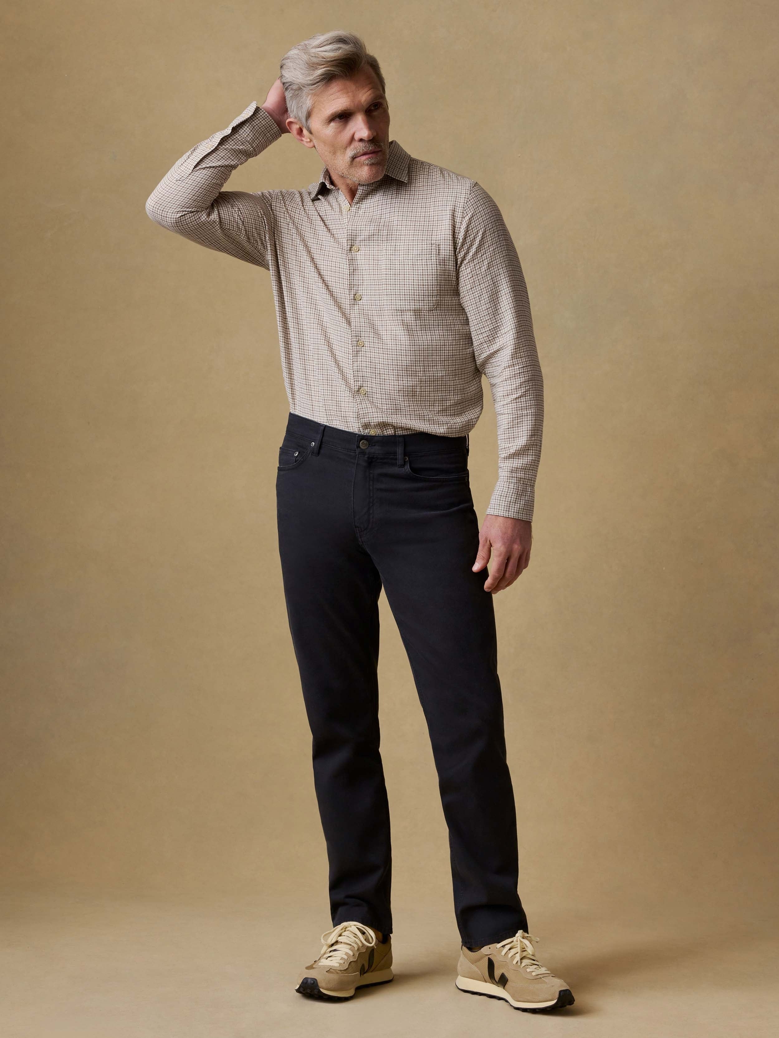 Reserve Twill 5-Pocket Pant - Ridge Black