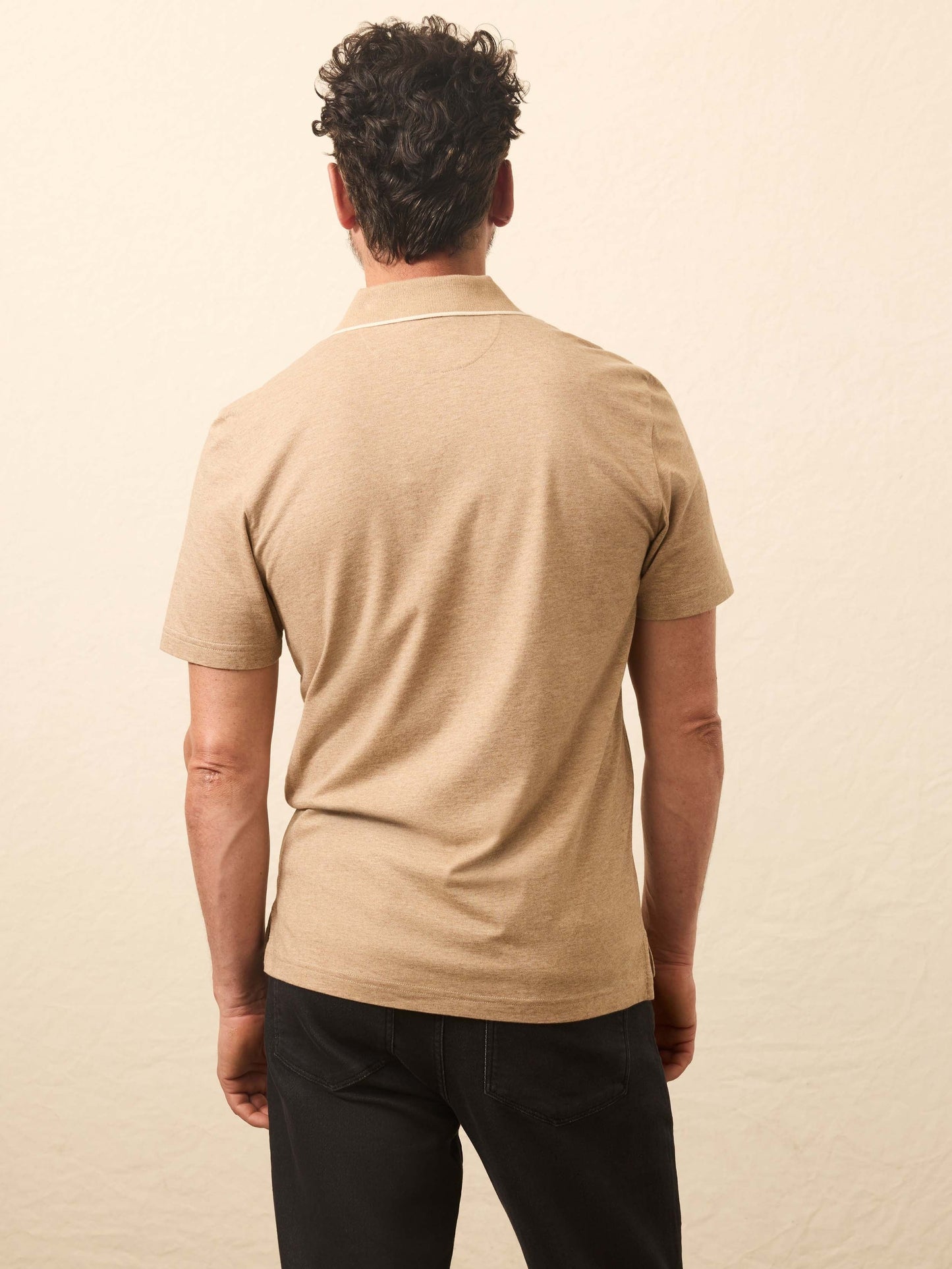 Short-Sleeve MovementTM Pique Polo - Driftwood Island Heather
