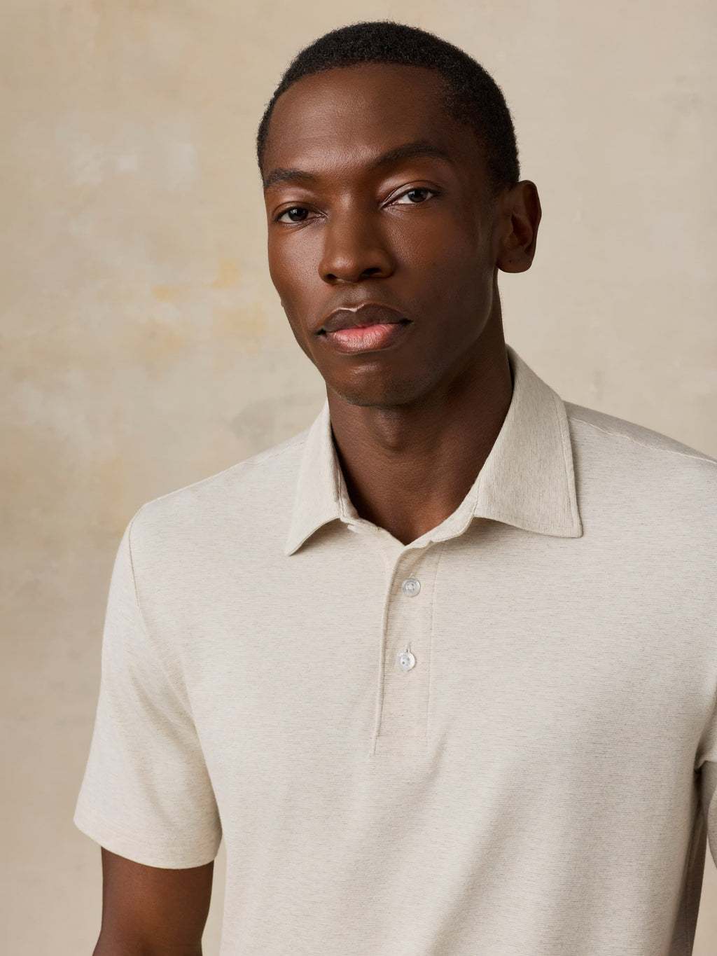 Short-Sleeve MovementTM Polo - Shore Sand Feeder