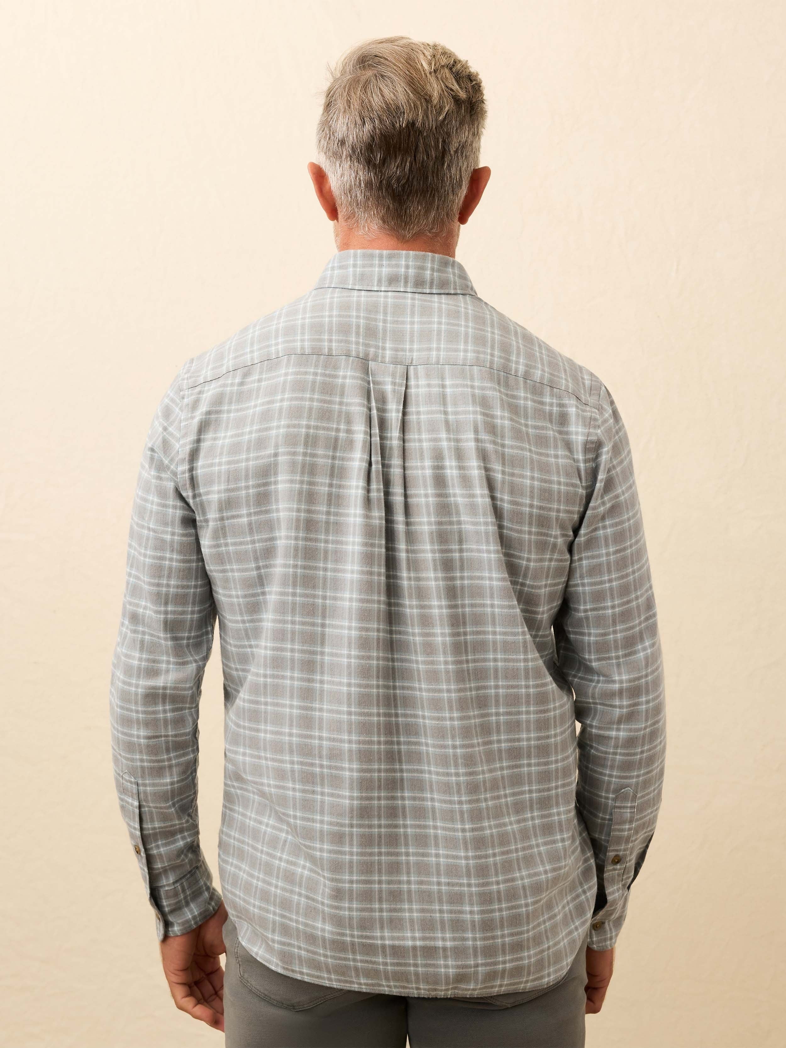 MovementTM Brushed Shirt - Ice Island Plaid