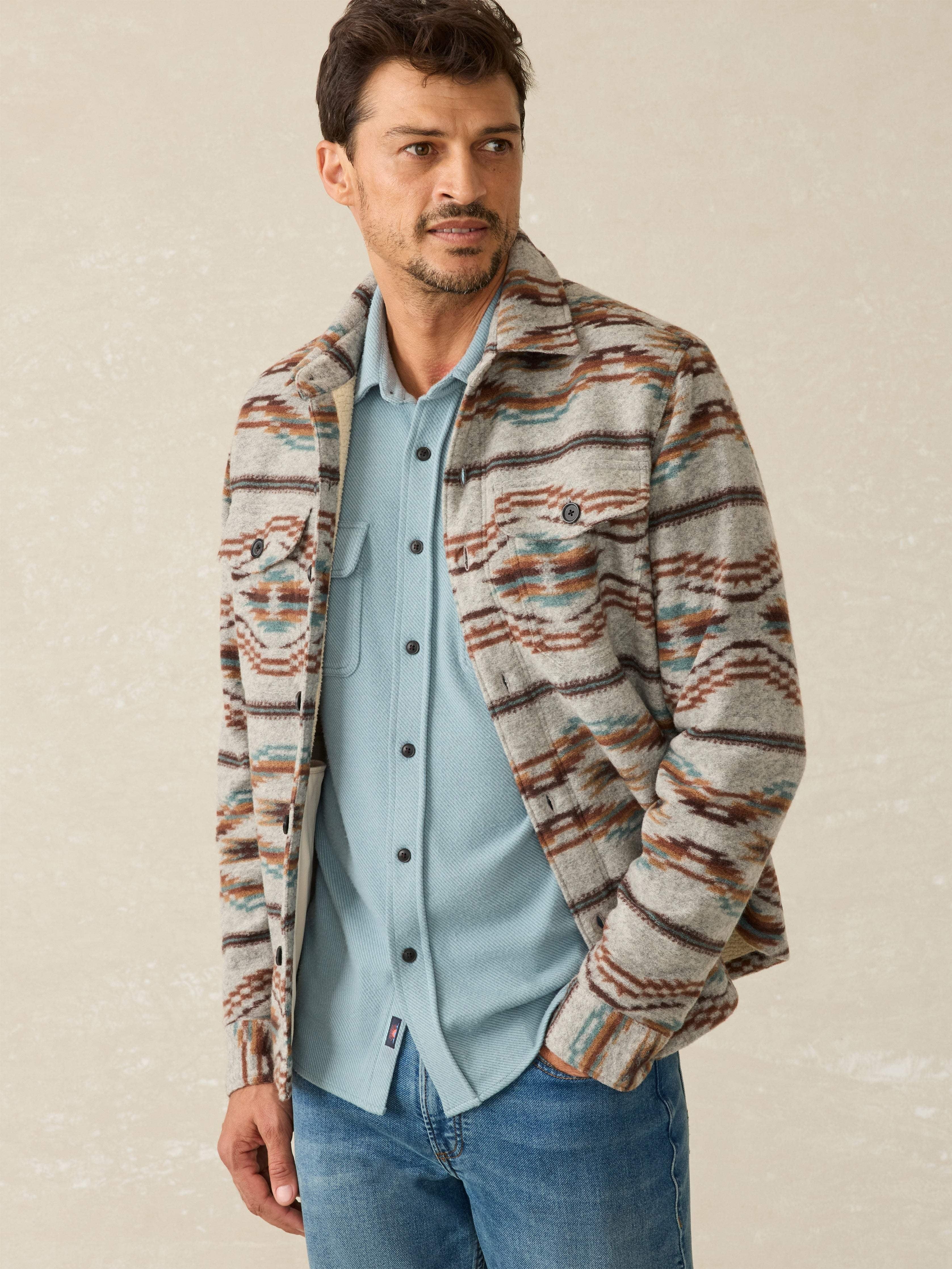 LegendTM Sweater Shirt - Ocean Glass Twill