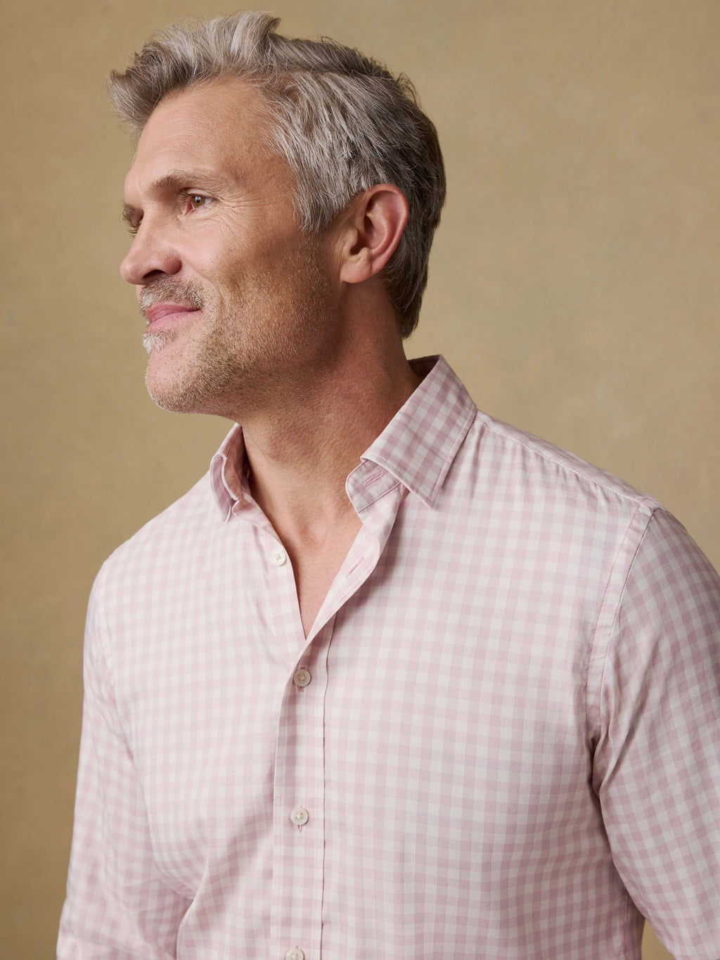 The MovementTM Shirt - Rose White Gingham