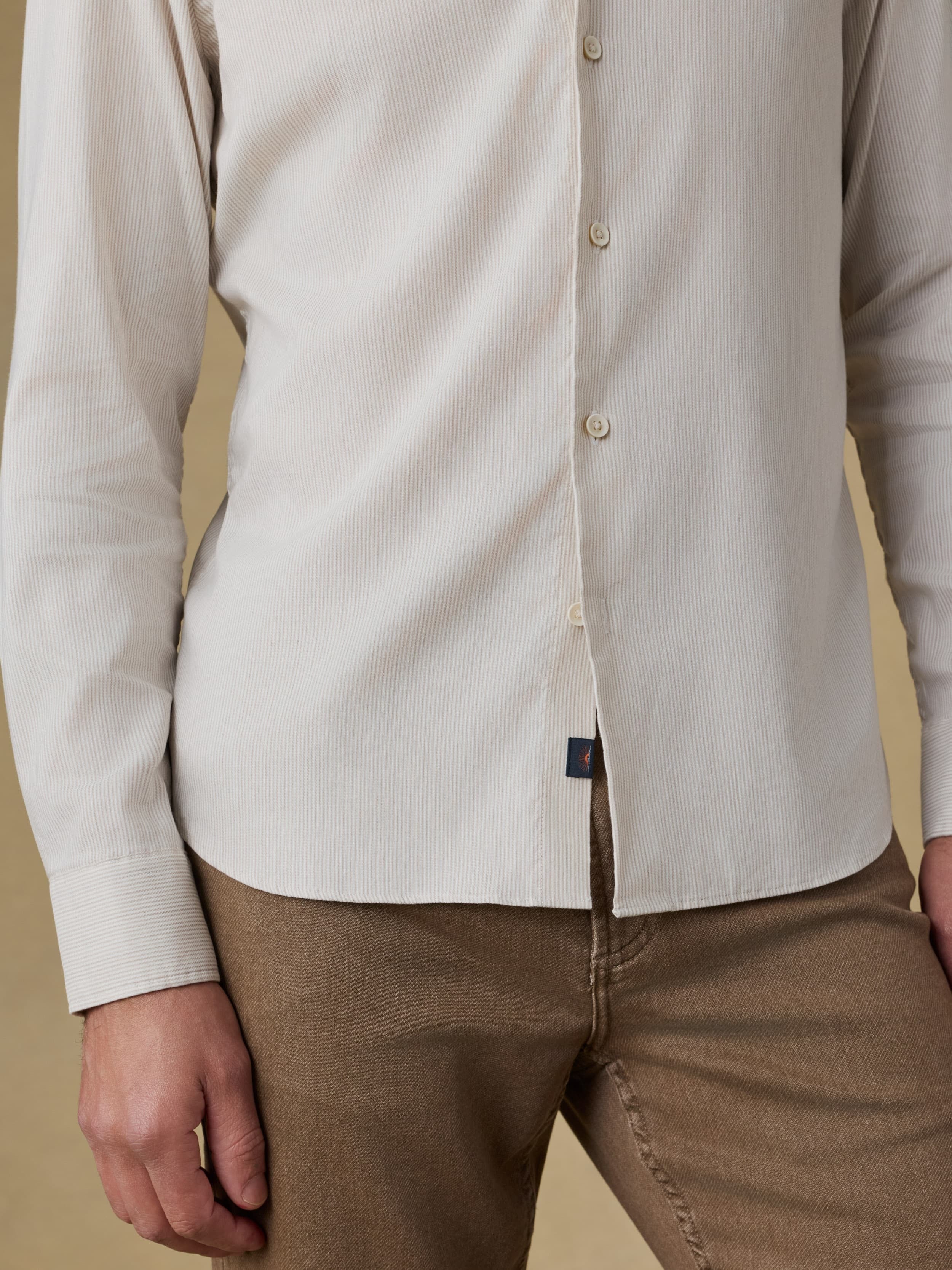MovementTM Monterey Shirt - Wood Wall Stripe