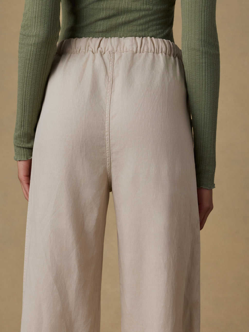 Topanga Drape Ankle Pant - Wheaten