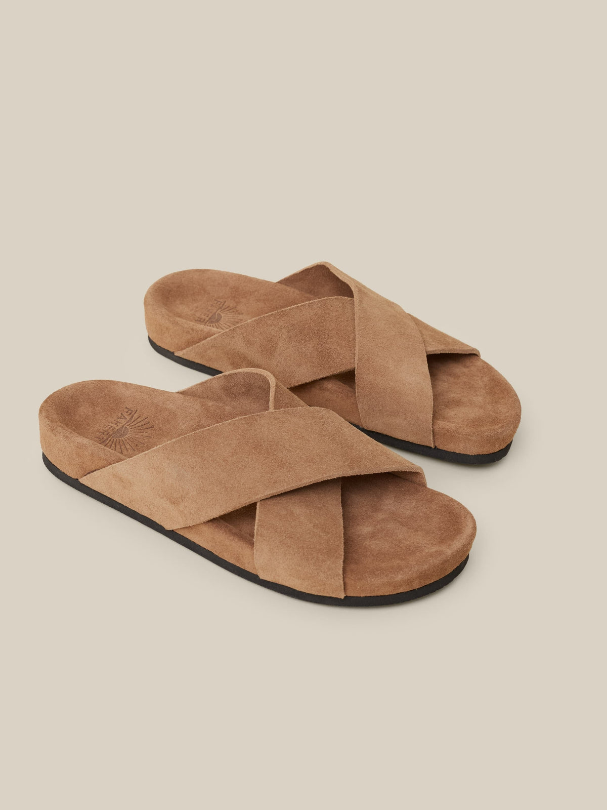 Women's Low Tide Suede Slide - Tan