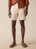 Tradewinds Linen Blend Short - Stone